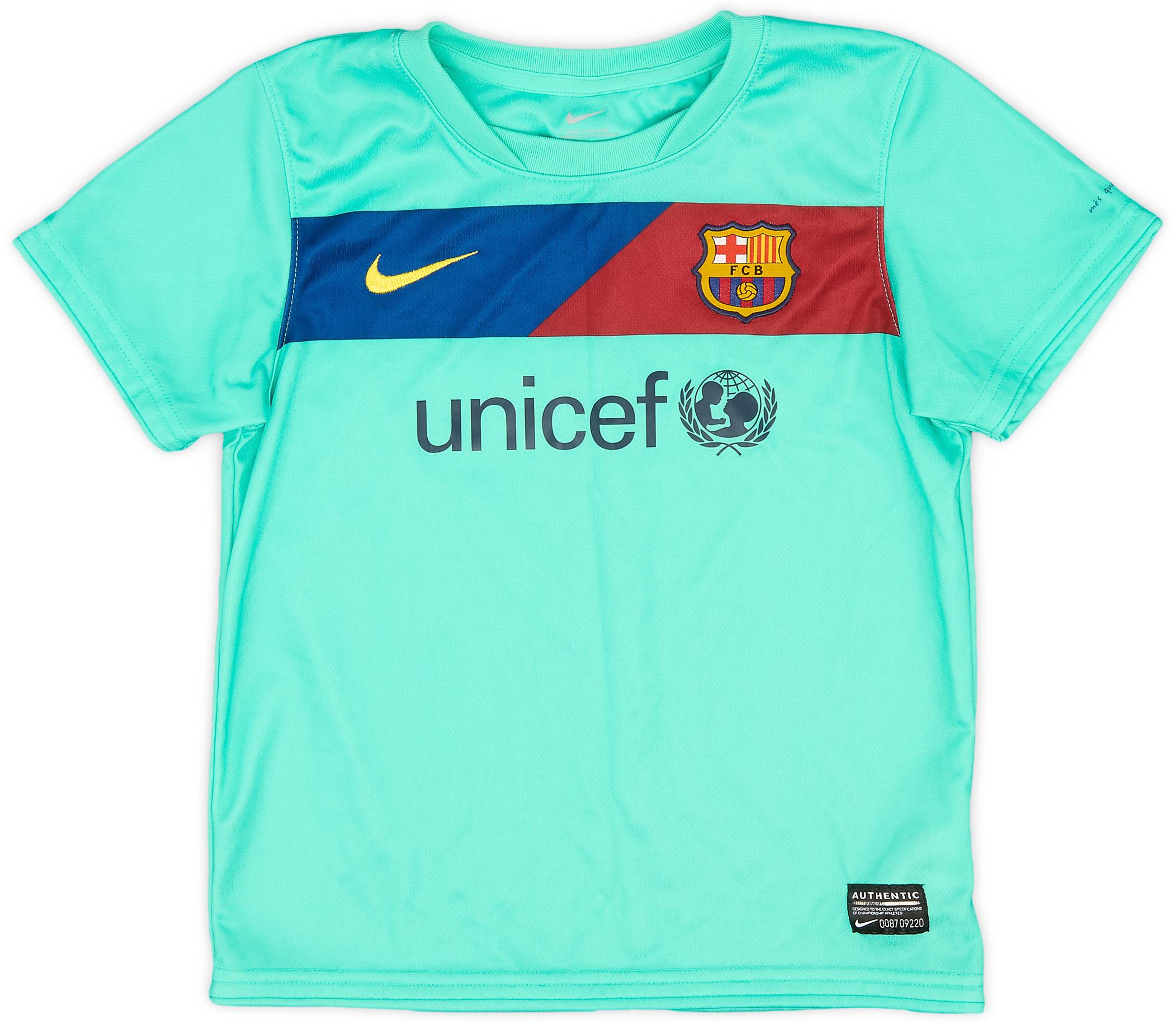 Barcelona 2010 away kit shop