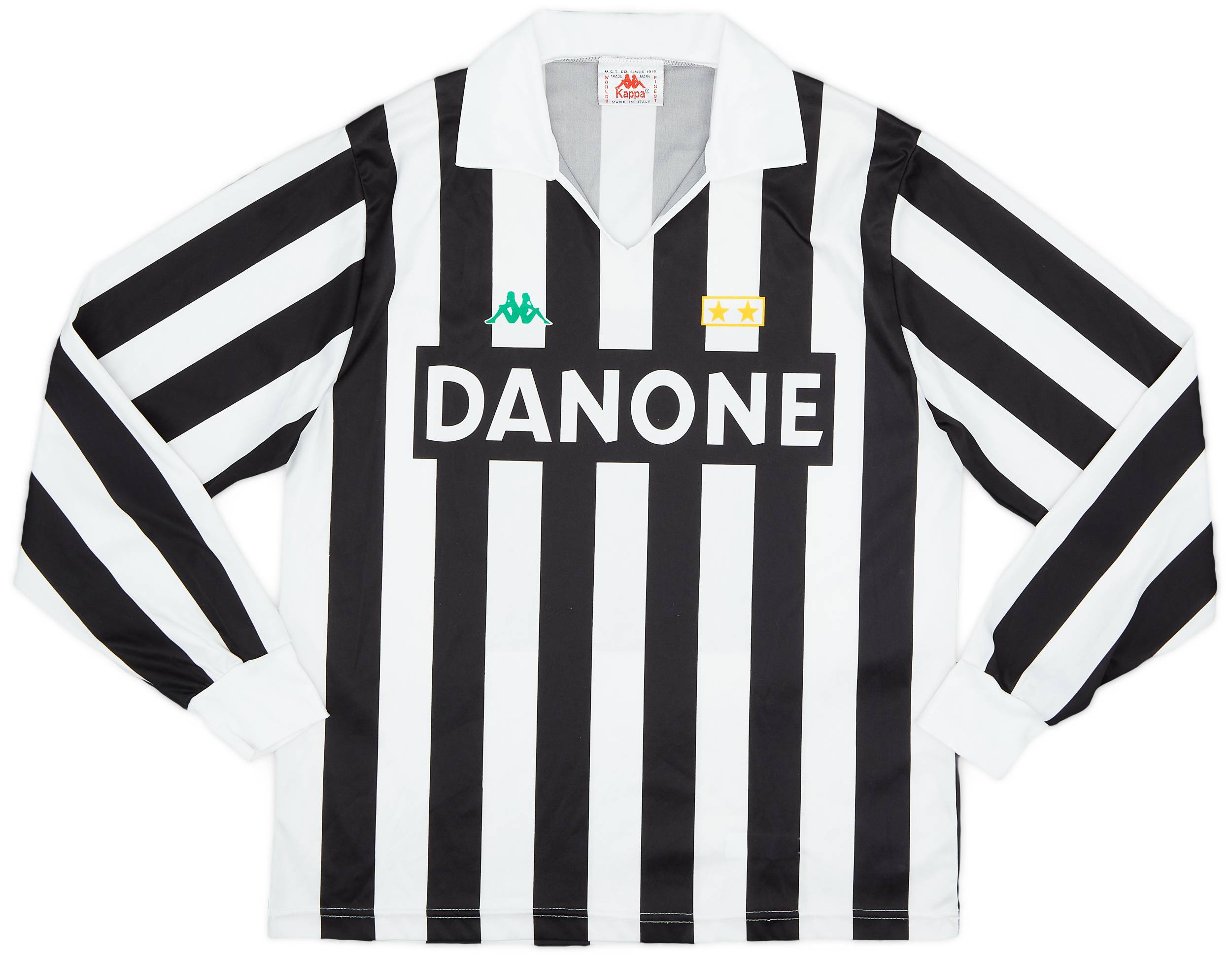 1992-94 Juventus Basic Home L/S Shirt - 8/10 - (L)