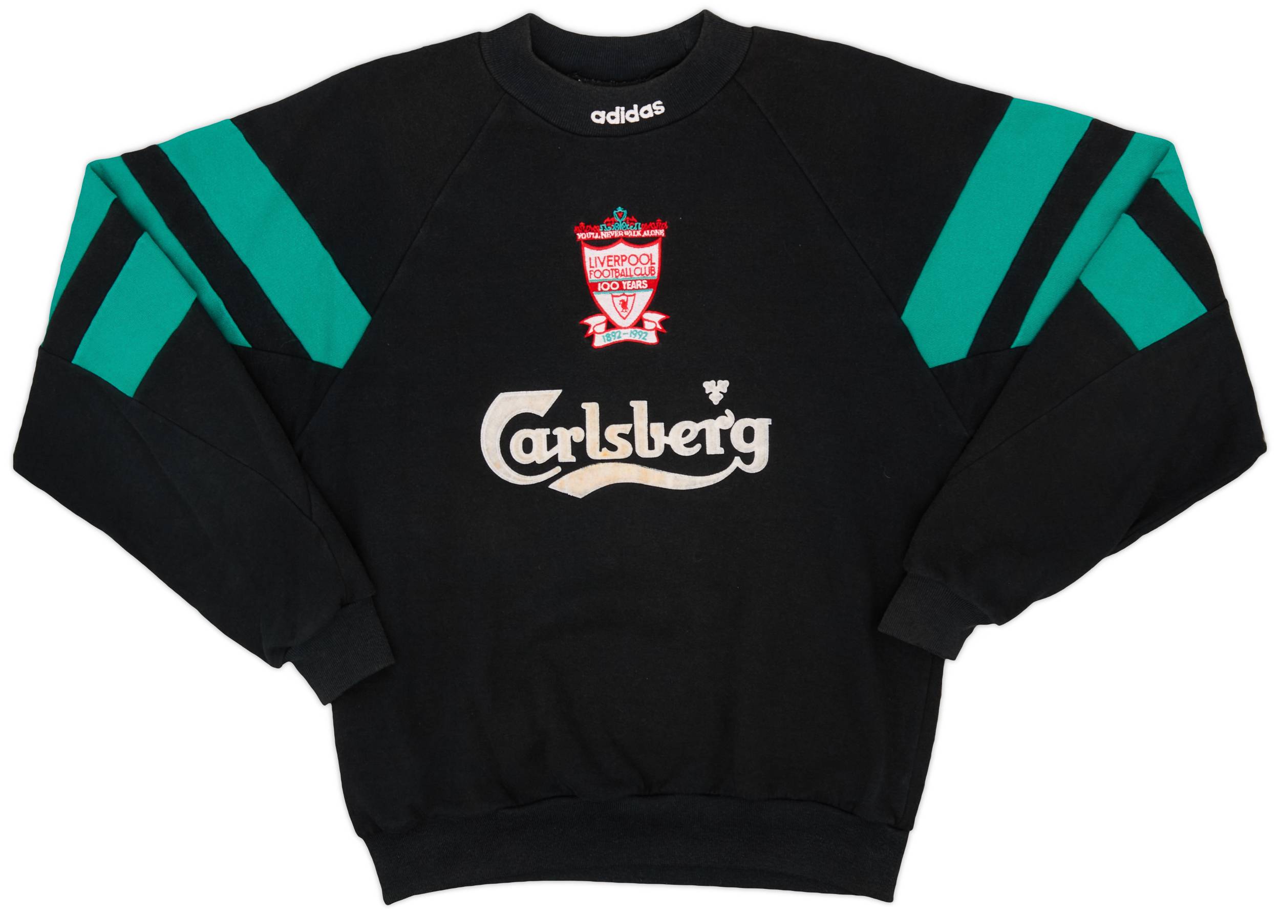 1992 93 Liverpool adidas Centenary Sweat Top 9 10 S