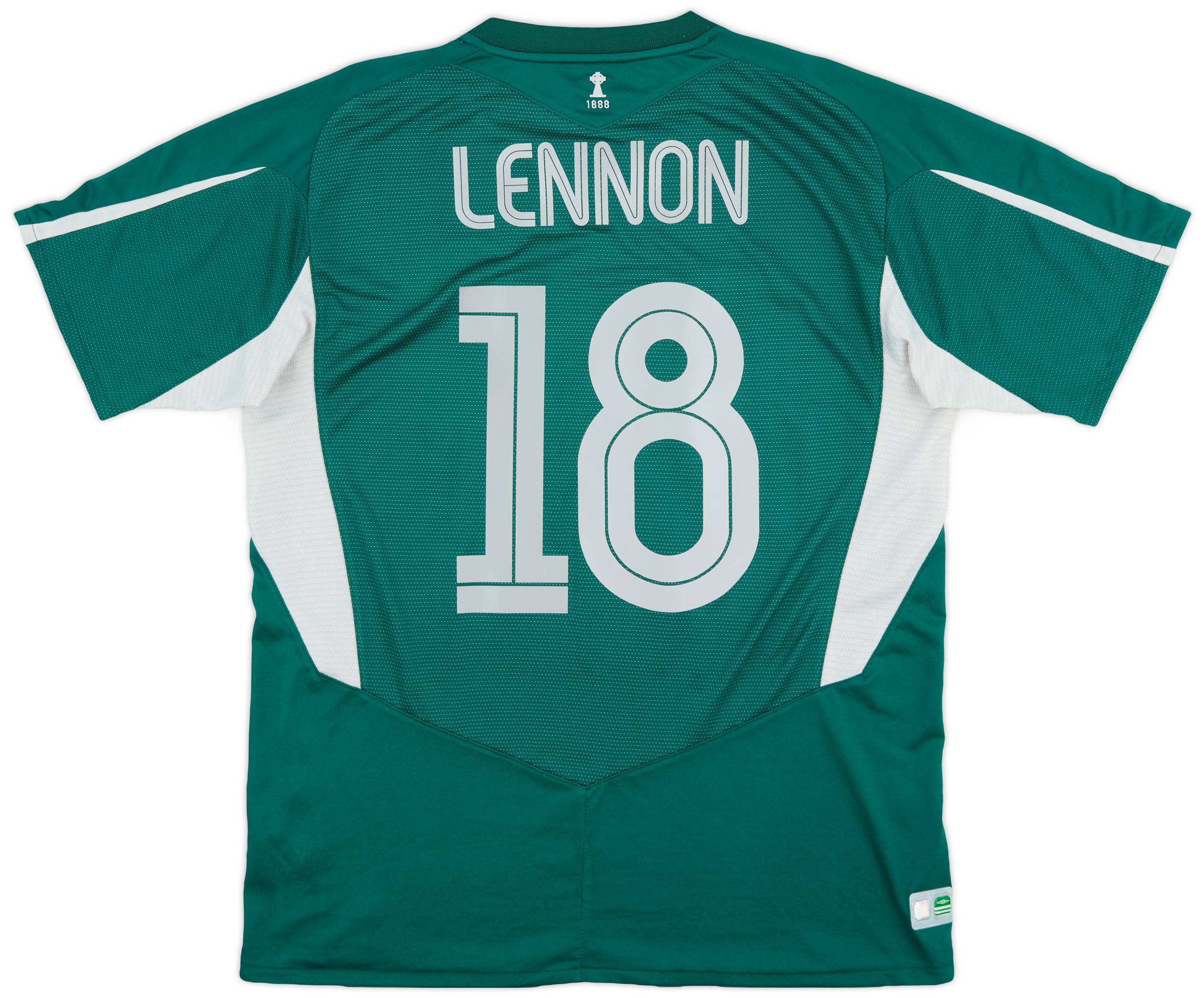2004-05 Celtic Away Shirt Lennon #18 - 7/10 - (L)
