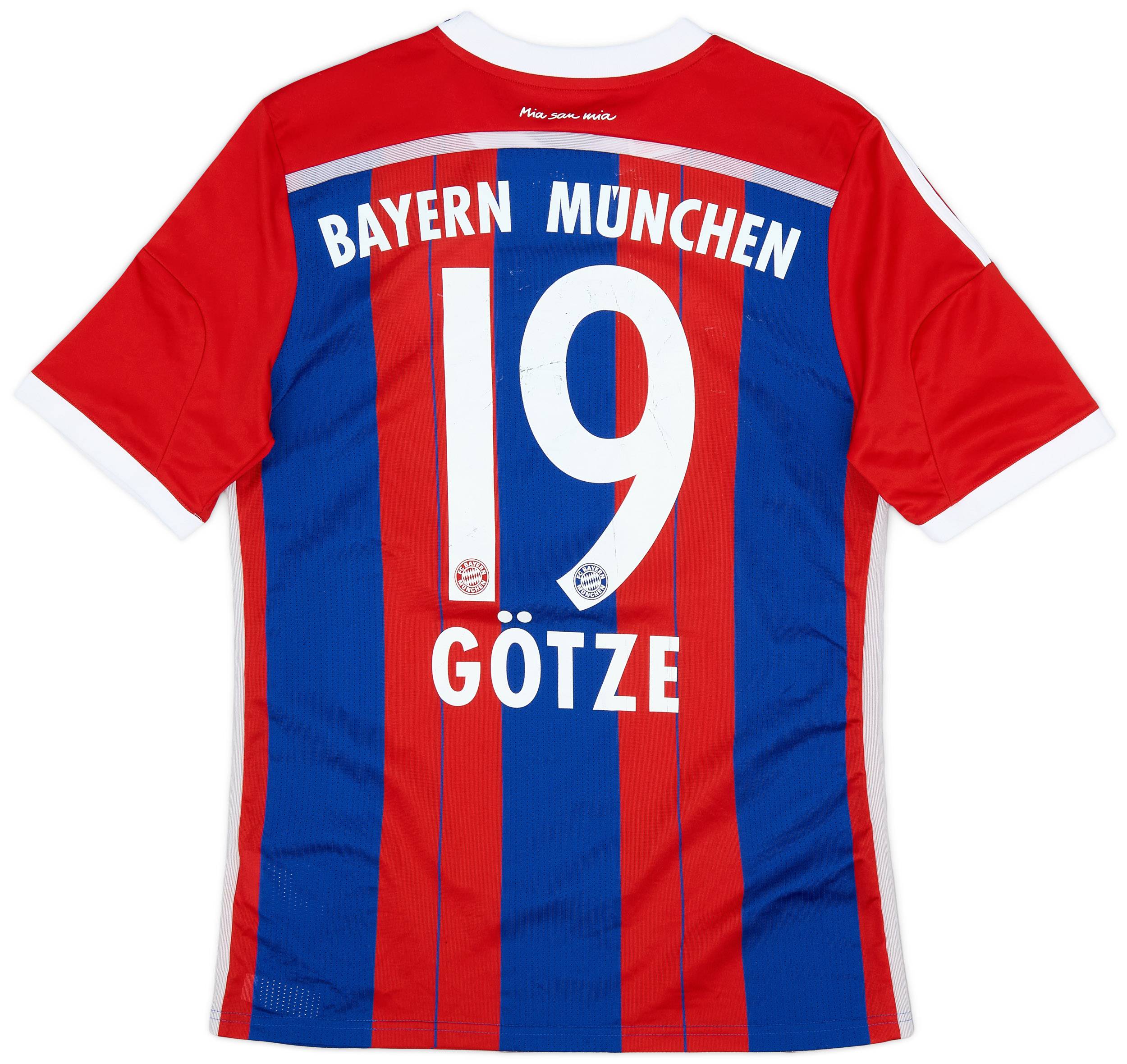 2014-15 Bayern Munich Home Shirt Gotze #19 - 6/10 - (XL.Boys)