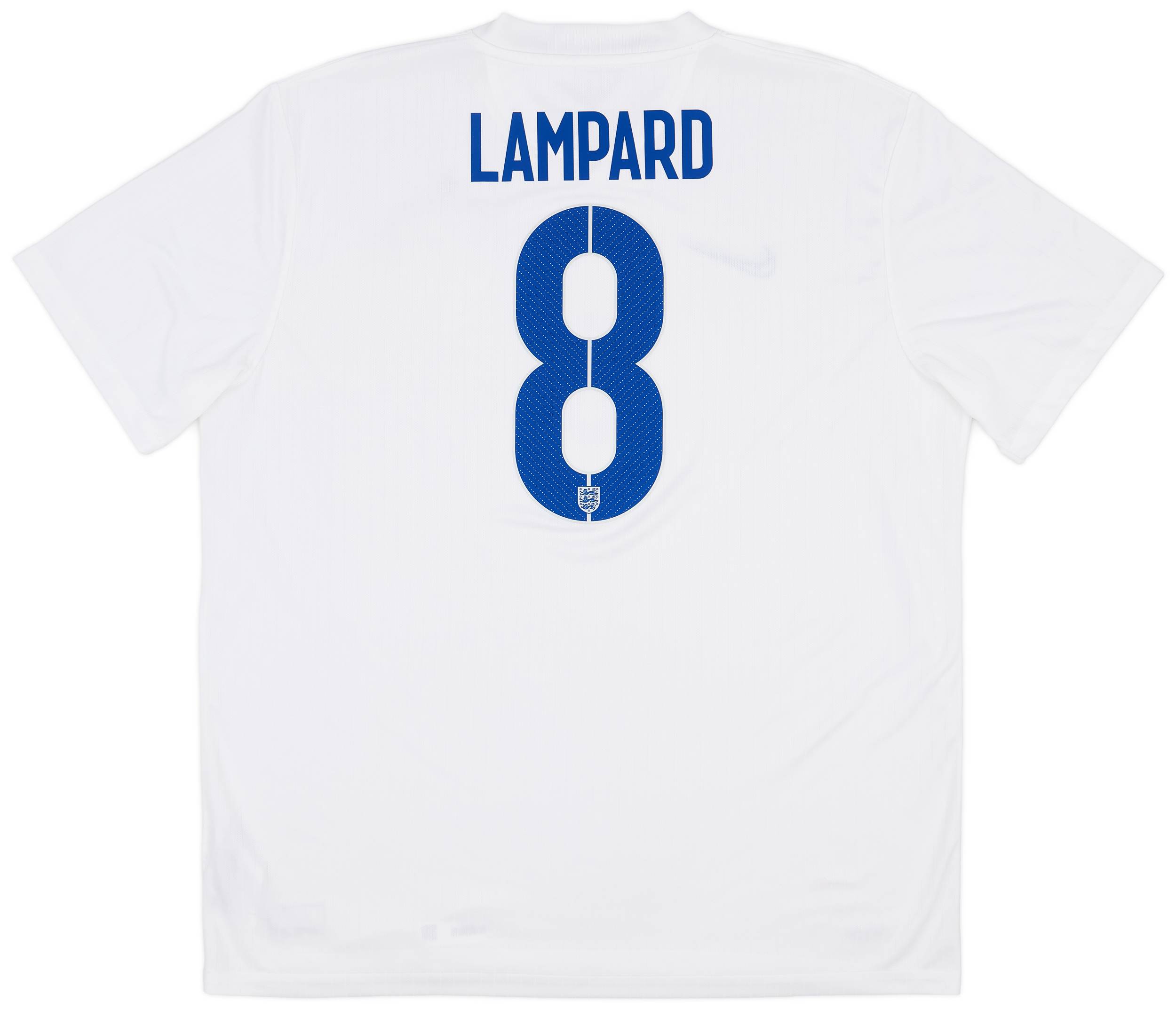 2014-15 England Home Shirt Lampard #8 - 8/10 - (XL)