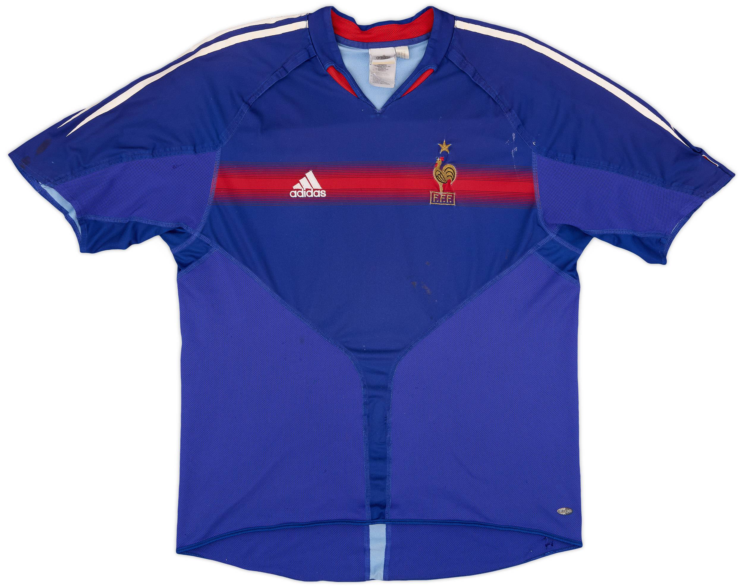 2004-06 France Home Shirt - 4/10 - (XL)