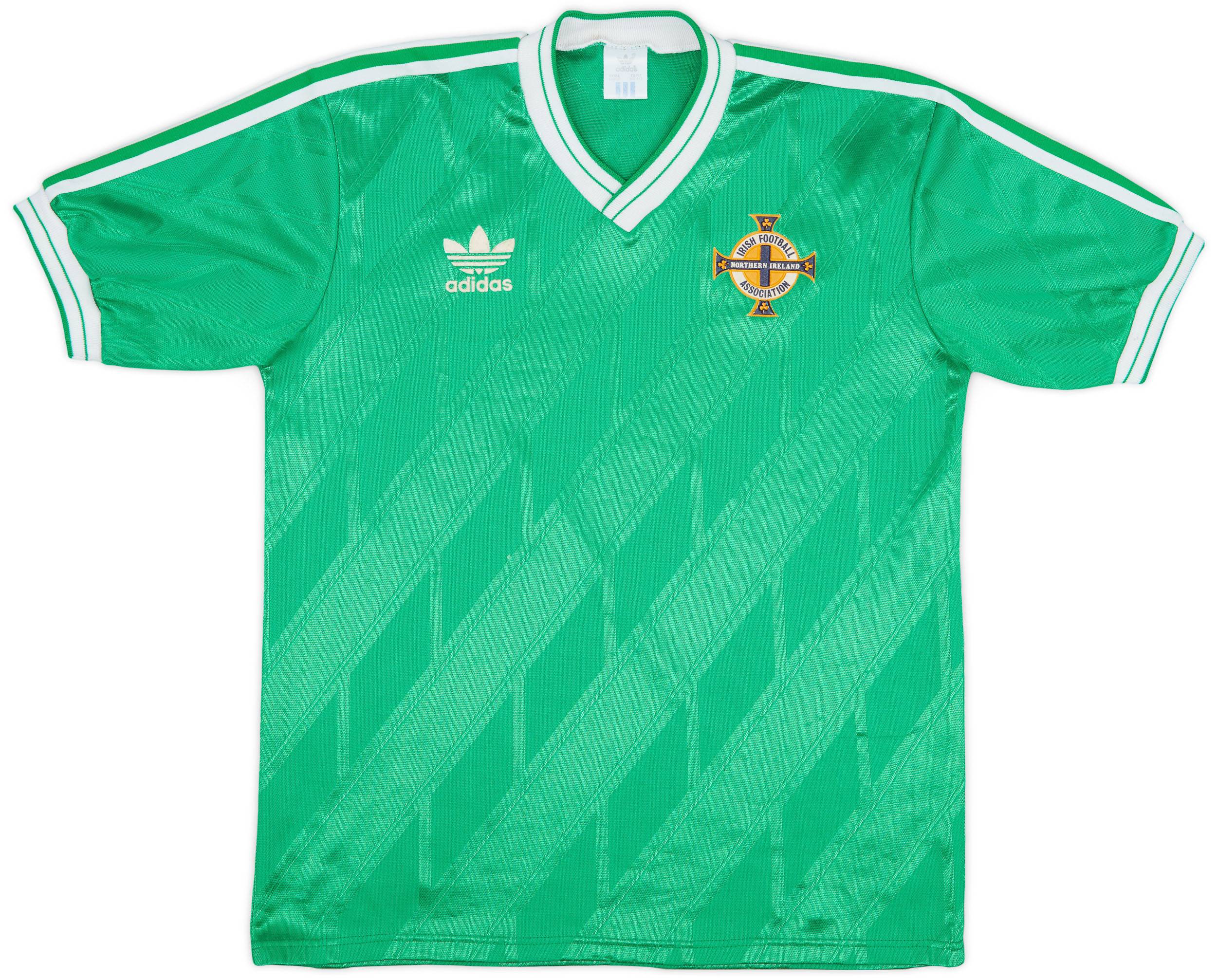1986-88 Northern Ireland Home Shirt - 9/10 - (XL.Boys)