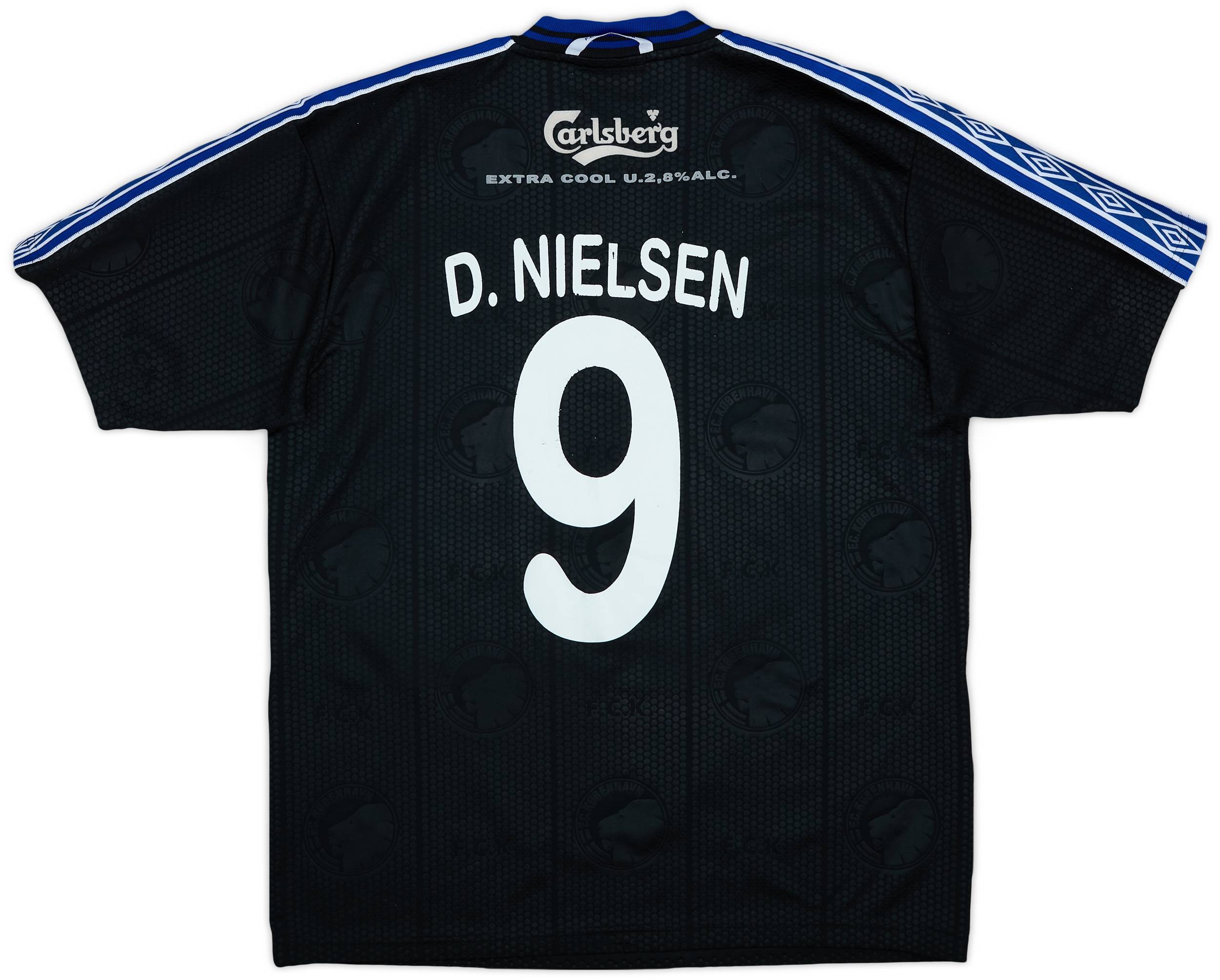 2000-01 Copenhagen Away Shirt D. Nielsen #9 - 7/10 - (S)