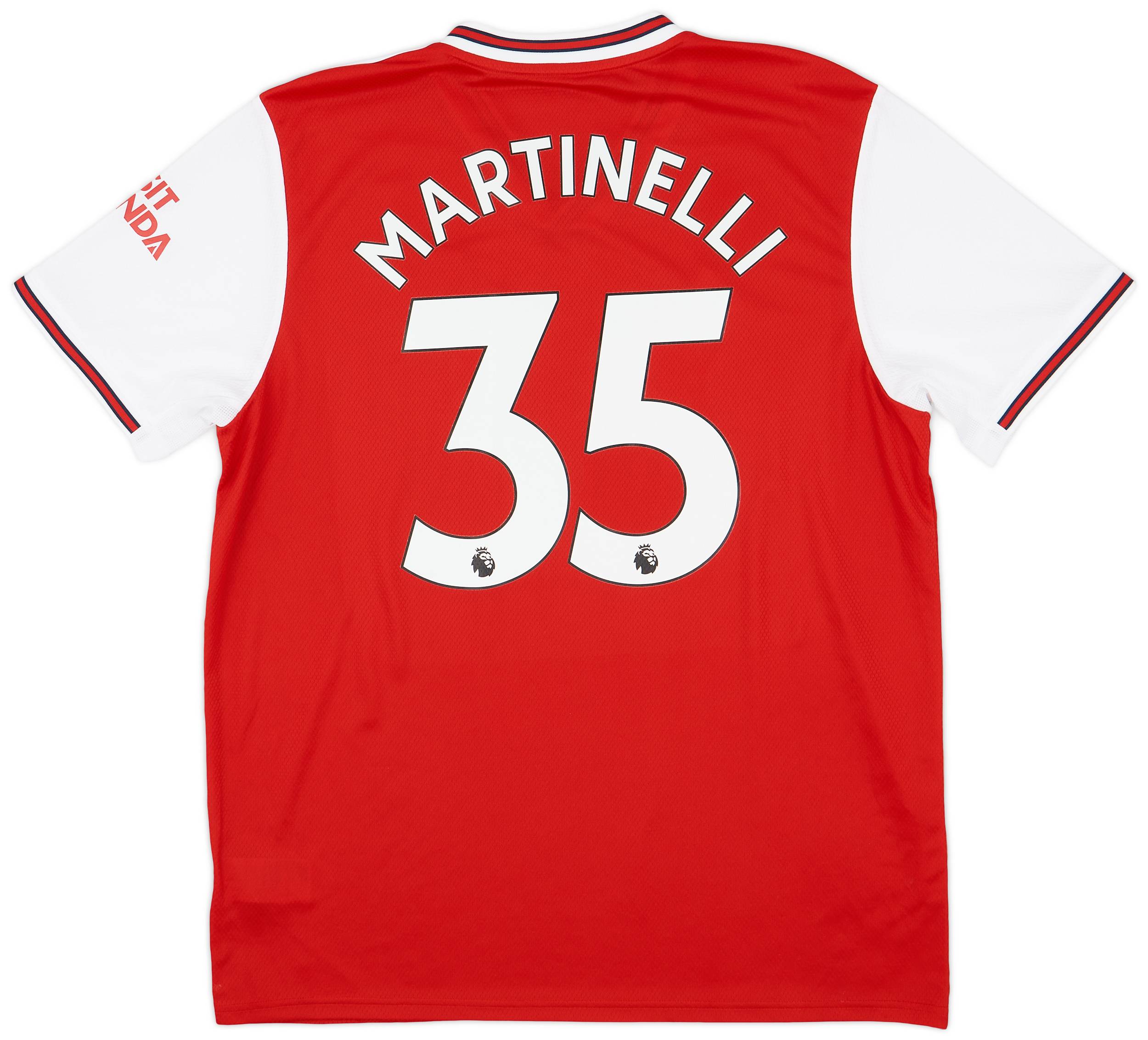 2019-20 Arsenal Home Shirt Martinelli #35 - 7/10 - (XL)