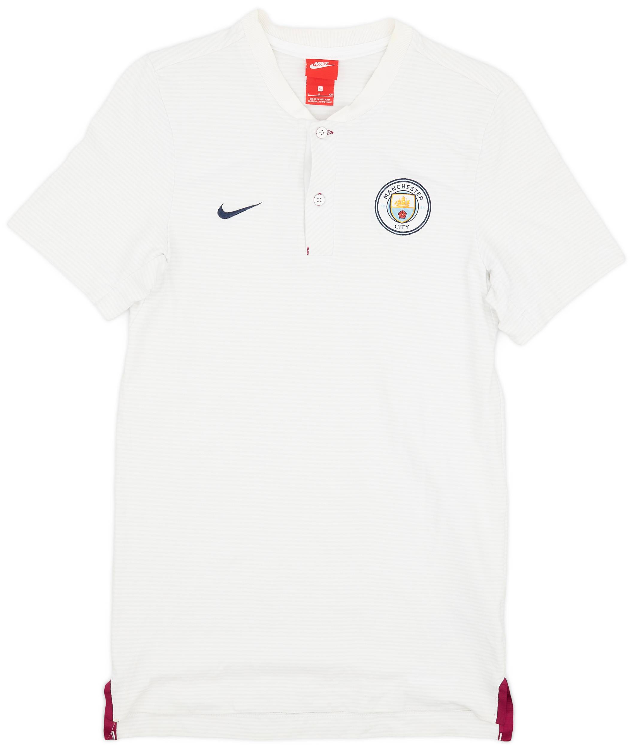 2018-19 Manchester City Nike Polo Shirt - 9/10 - (S)