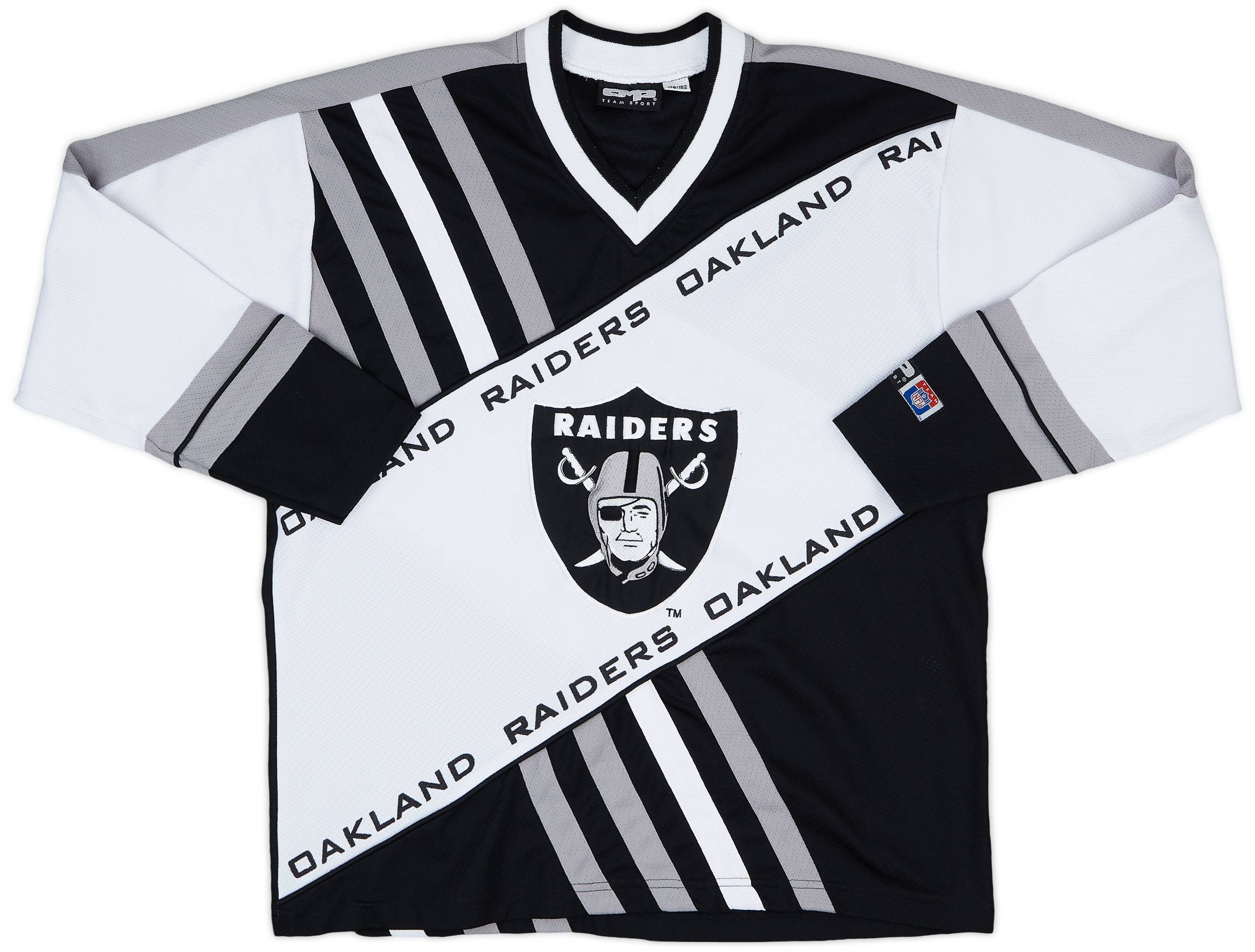1995-99 Oakland Raiders CMP Hockey Jersey - 9/10 - (S)