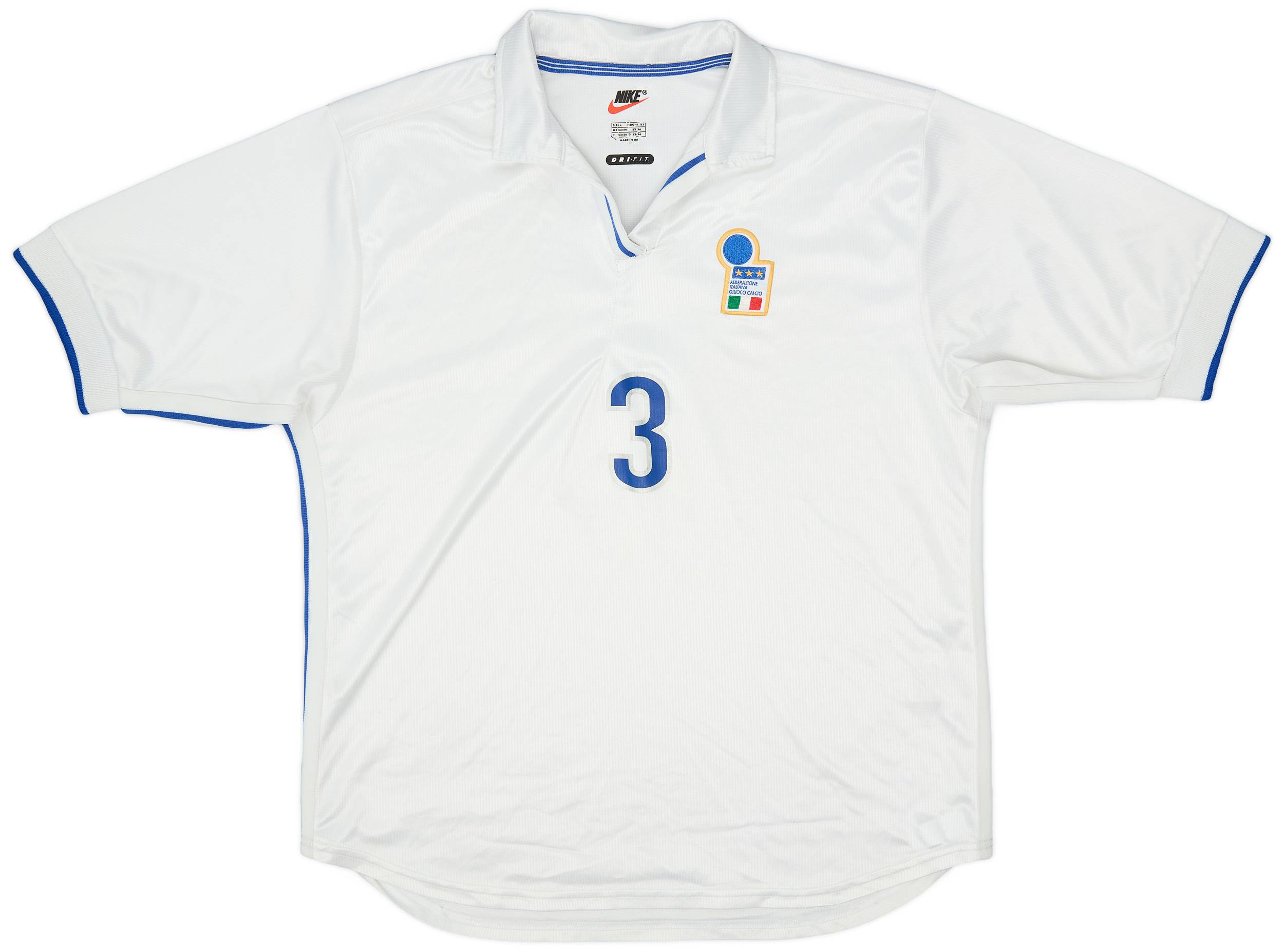 1997-98 Italy Player Issue Away Shirt #3 (Maldini) - 5/10 - (L)