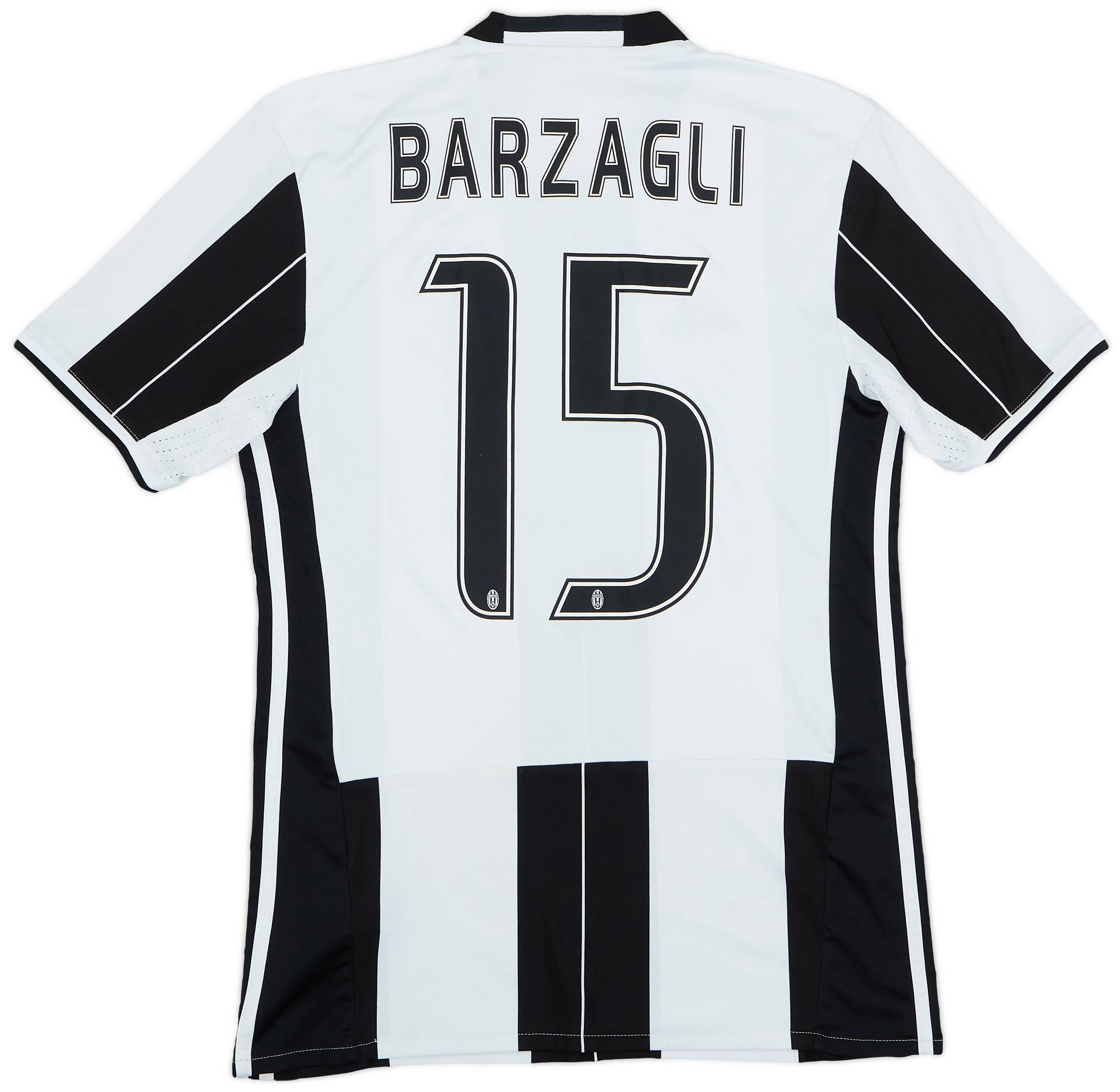 2016-17 Juventus Home Shirt Barzagli #15 - 6/10 - (S)