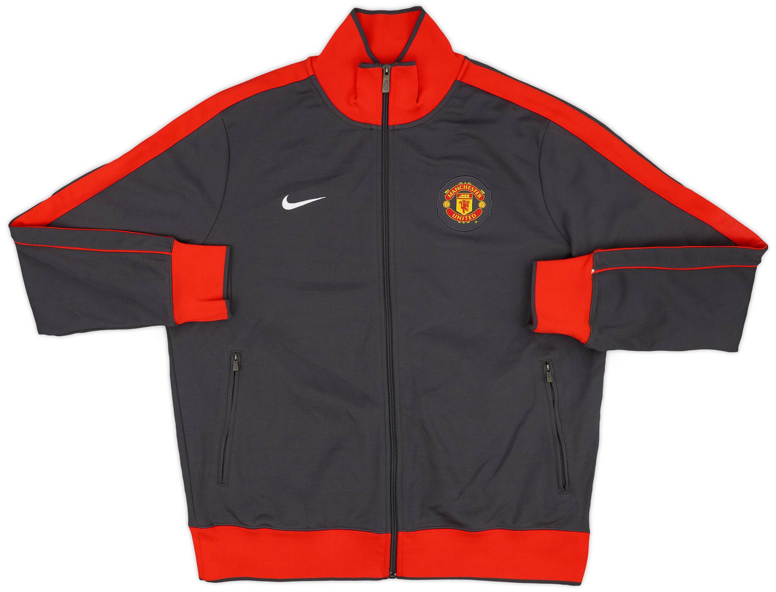 2010-11 Manchester United Nike Track Jacket - 8/10 - (XL)