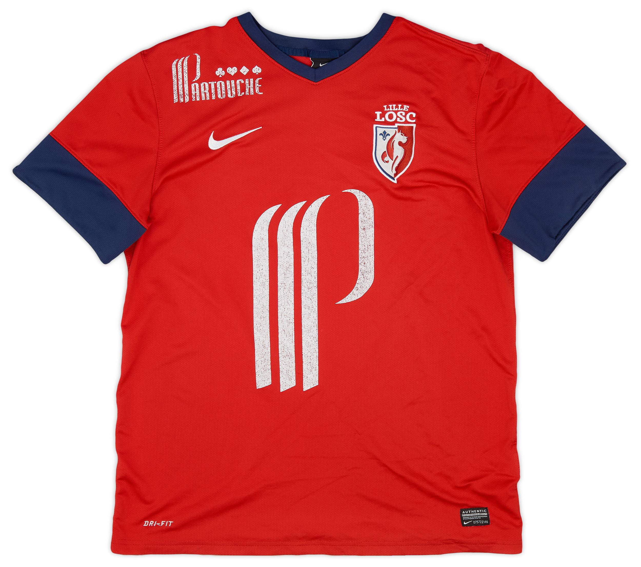 2013-14 Lille Home Shirt - 5/10 - (L)