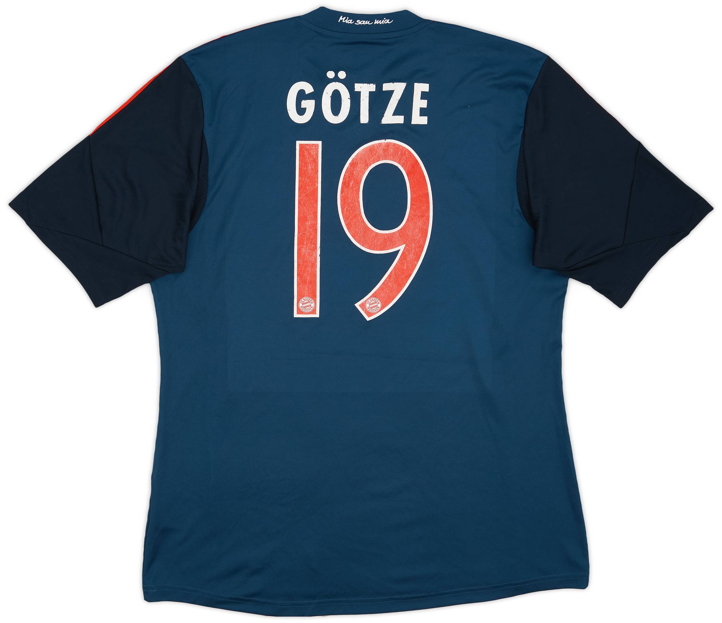 2013-14 Bayern Munich Third Shirt Gotze #19 - 6/10 - (L)