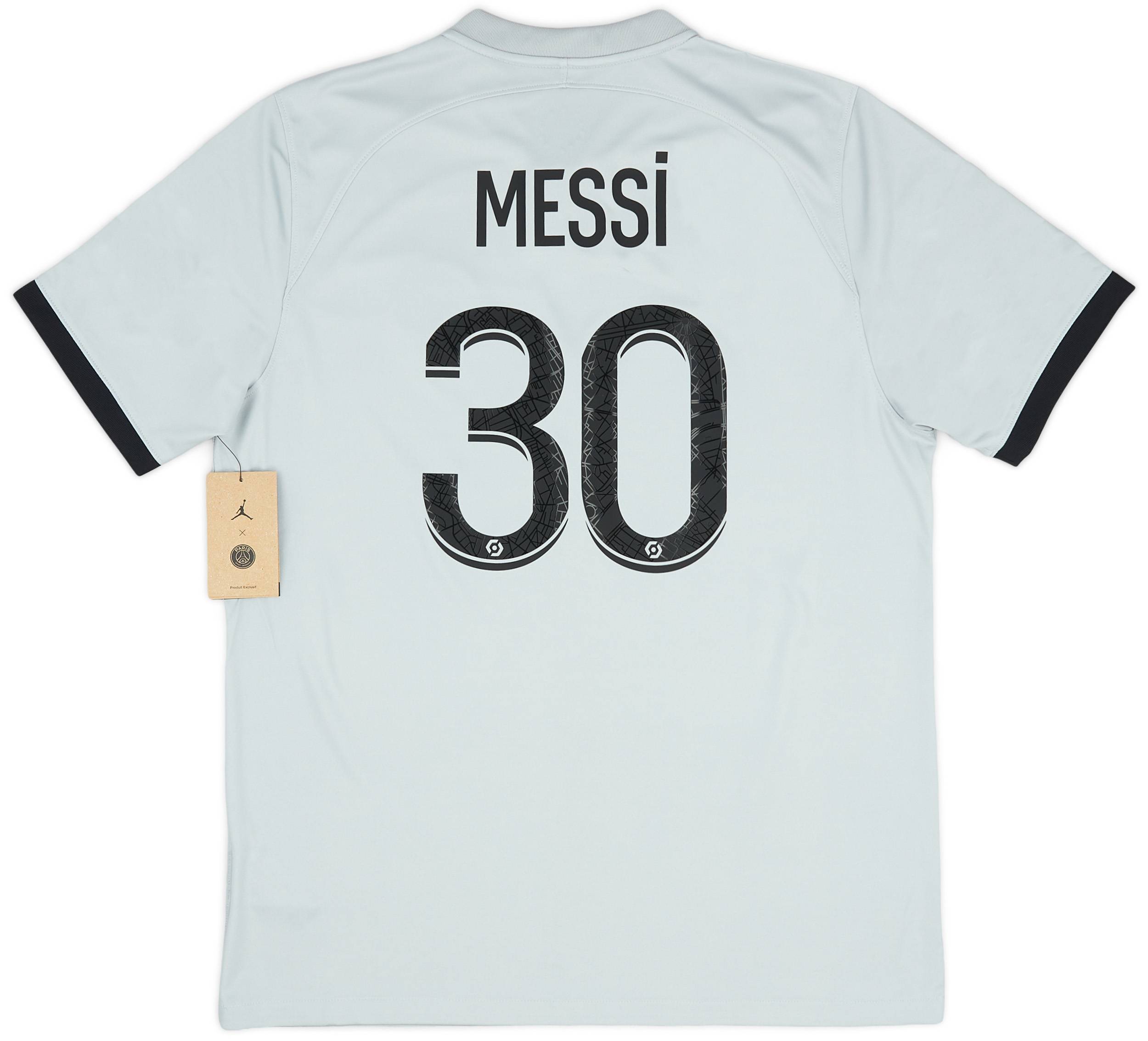 2022-23 Paris Saint-Germain Away Shirt Messi #30