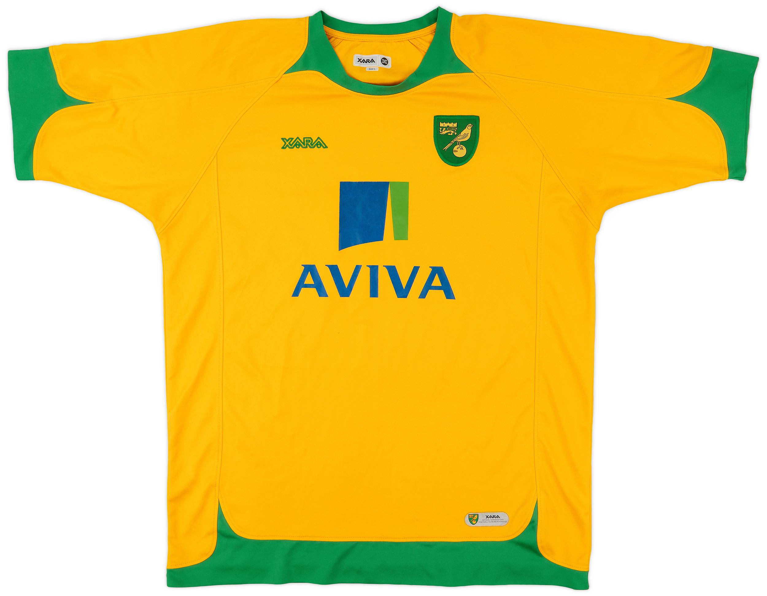 2008-10 Norwich Home Shirt - 7/10 - (L)