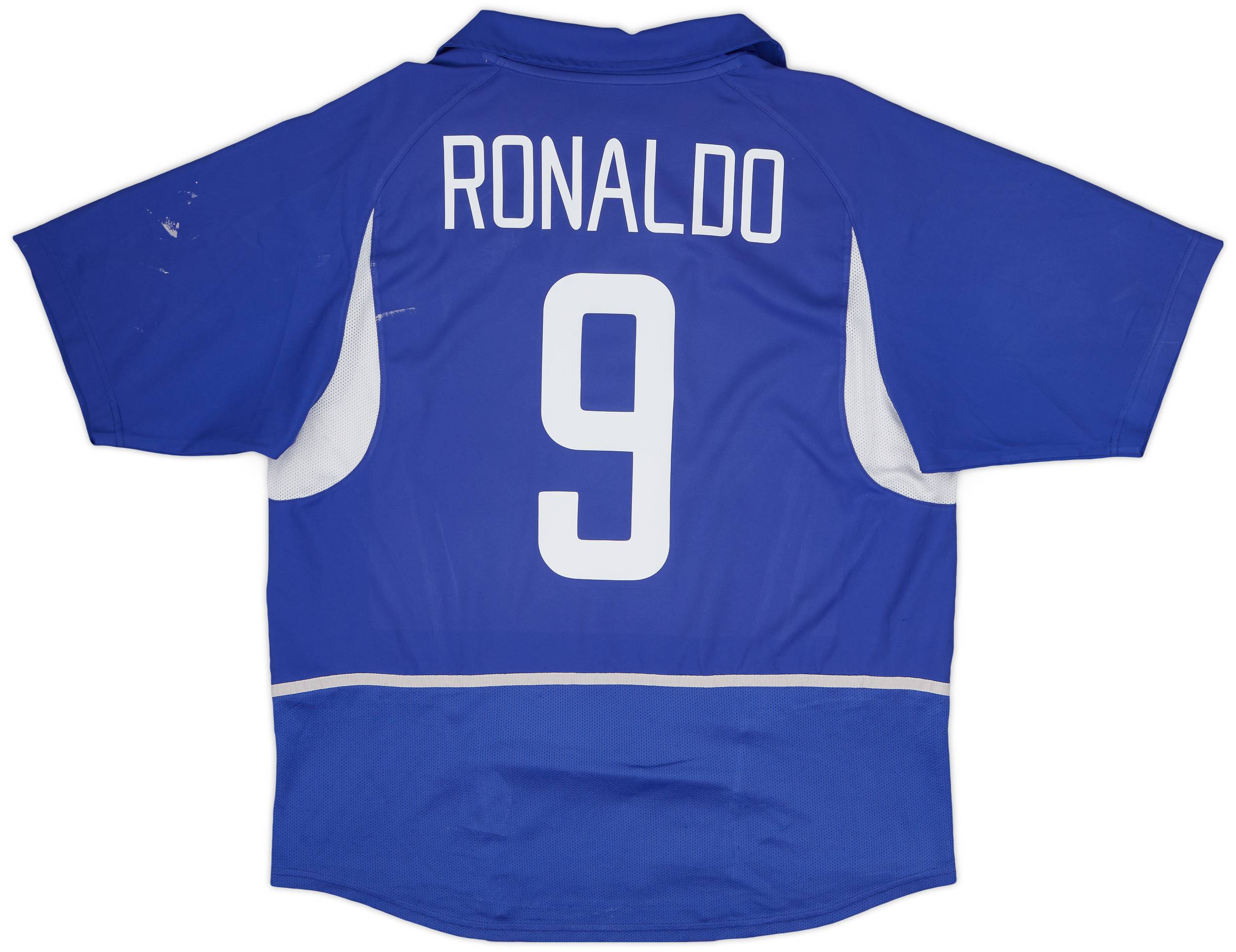 2002-04 Brazil Away Shirt Ronaldo #9 - 6/10 - (L)
