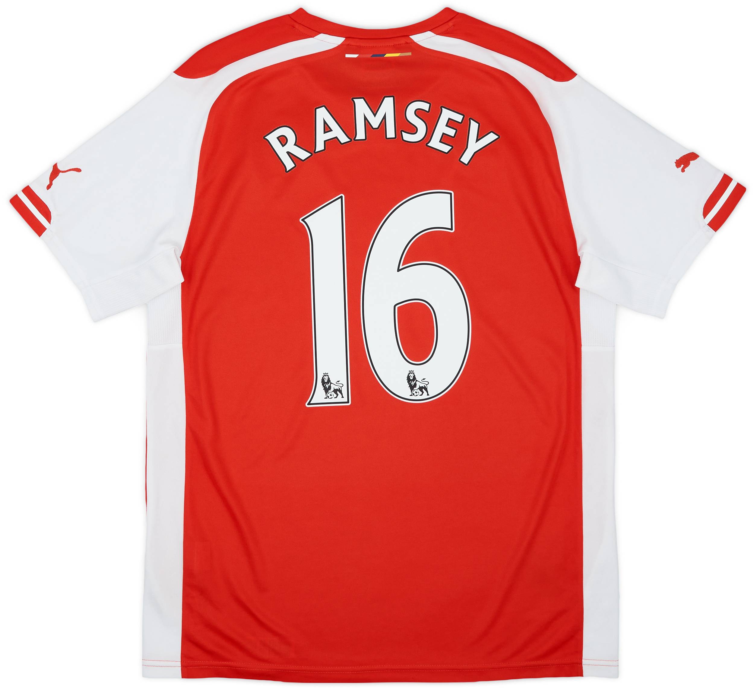 2014-15 Arsenal Home Shirt Ramsey #16 - 5/10 - (M)
