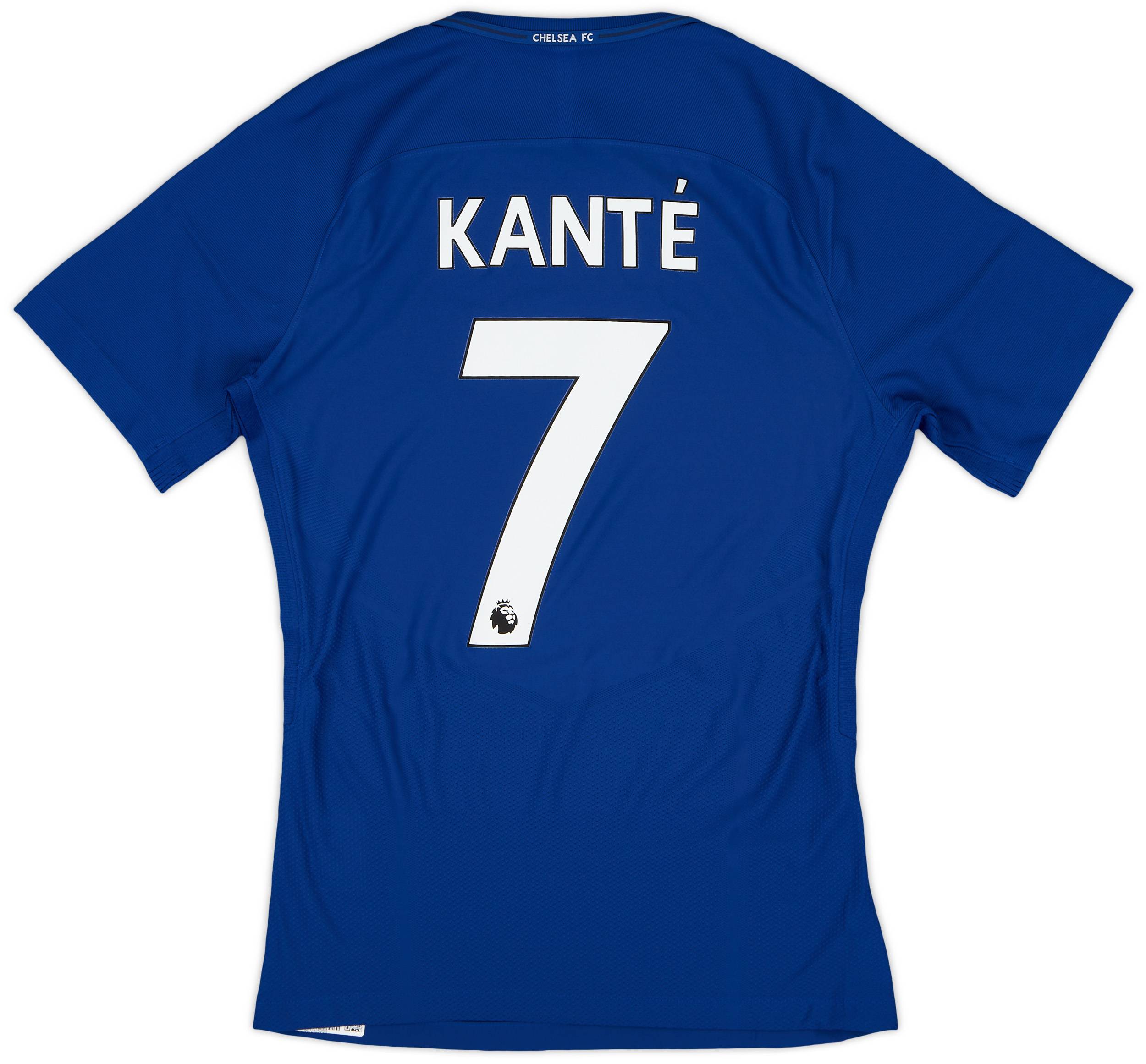 2017-18 Chelsea Player Issue Home Shirt Kante #7 (S)