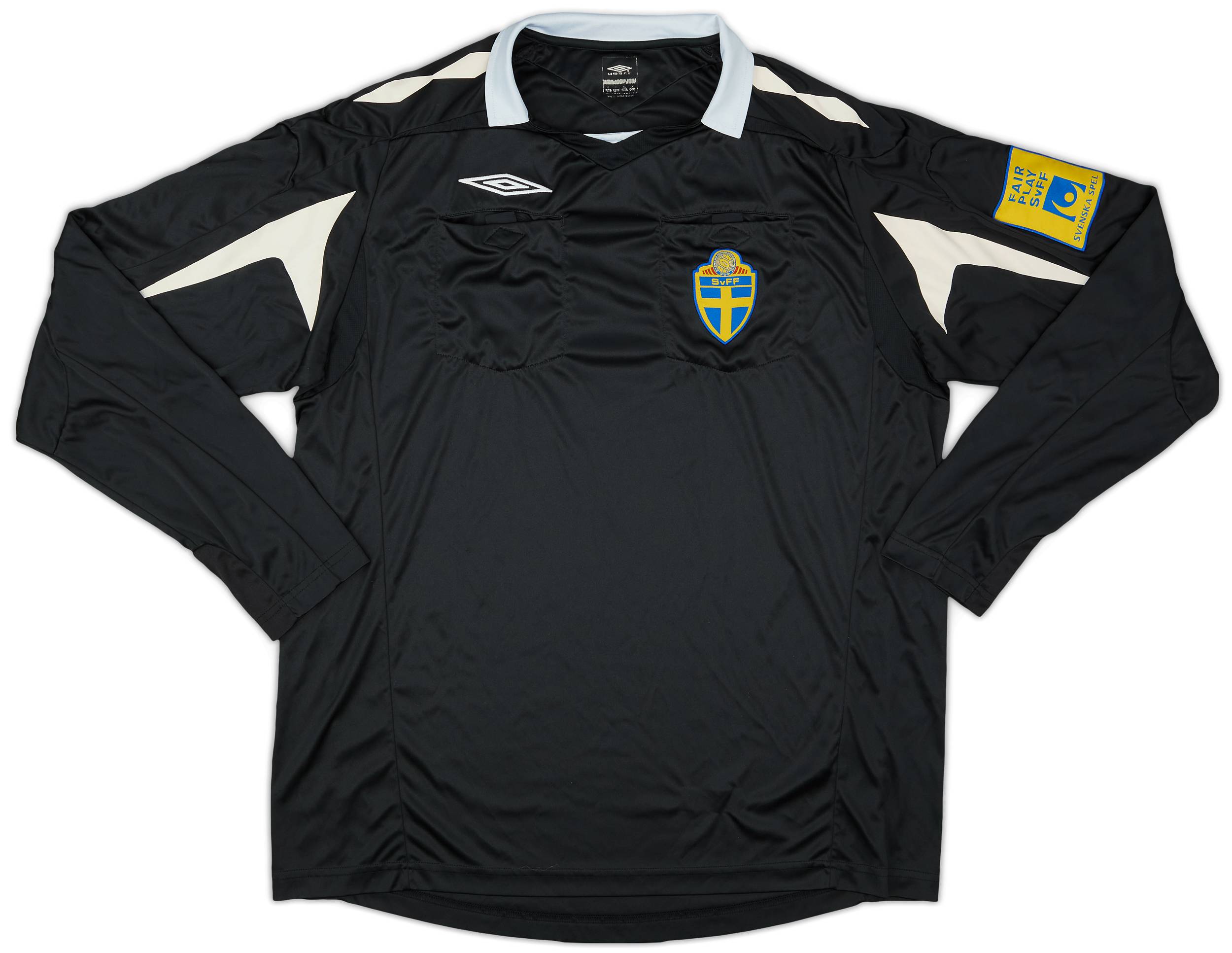 2008-09 Sweden Umbro Referee L/S Shirt - 8/10 - (XL)