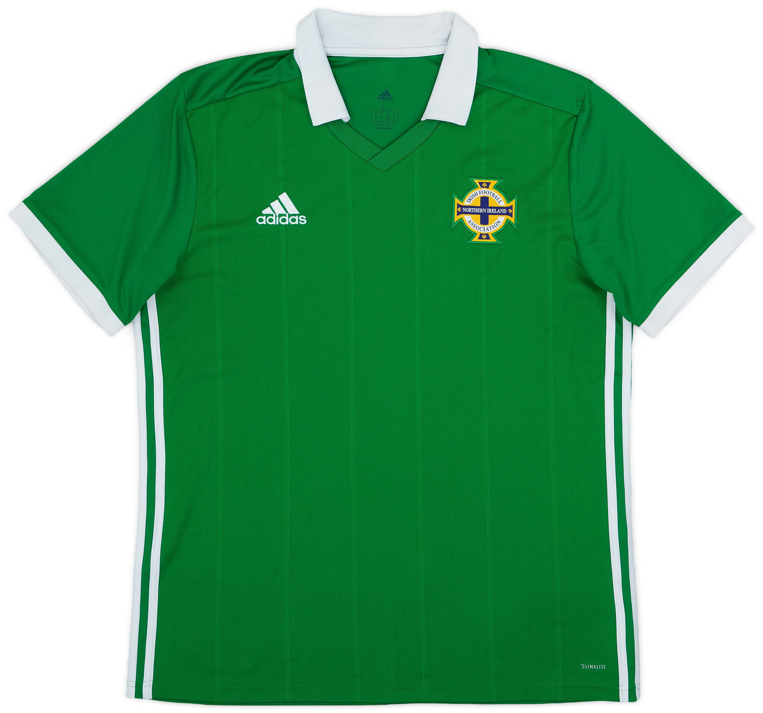 2018-19 Northern Ireland Home Shirt - 8/10 - (L)