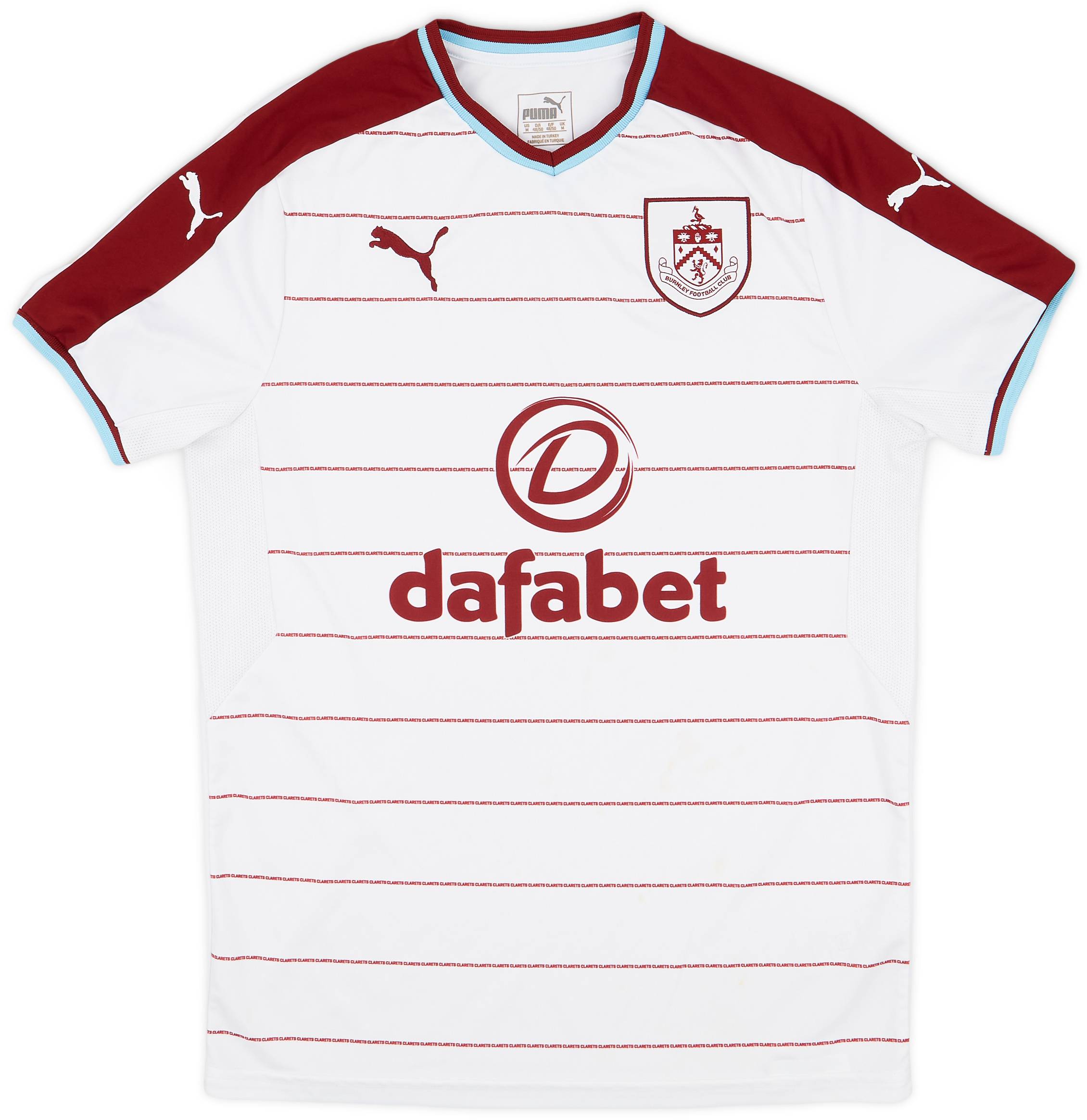 2017-18 Burnley Away Shirt - 7/10 - (M)