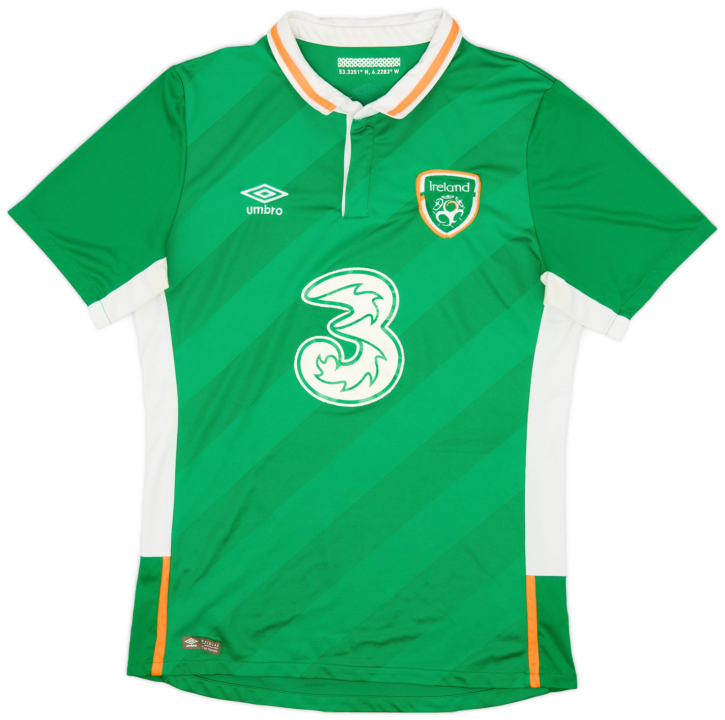 2016-17 Ireland Home Shirt - 6/10 - (M)