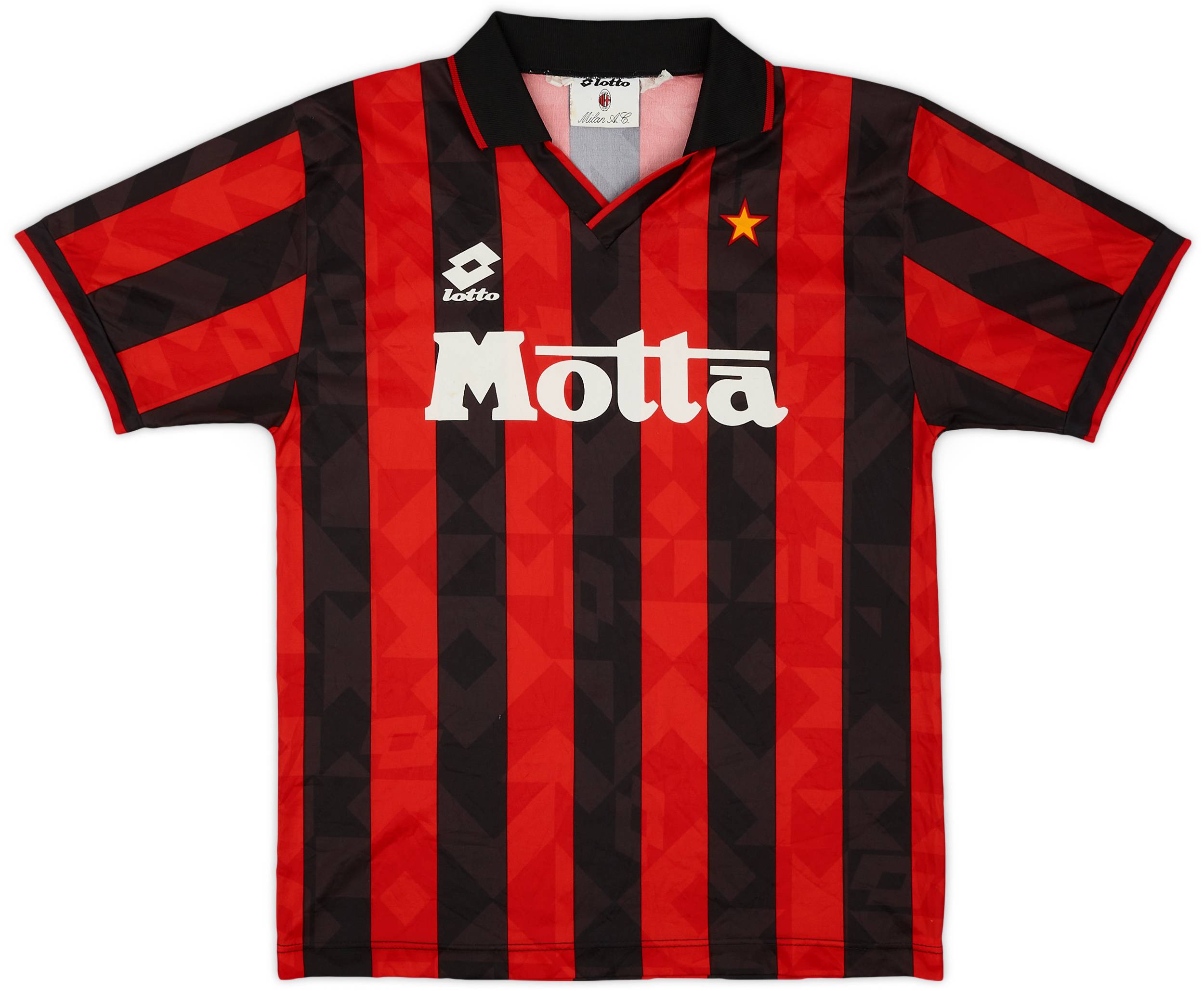 1993-94 AC Milan Home Shirt - 8/10 - (S)