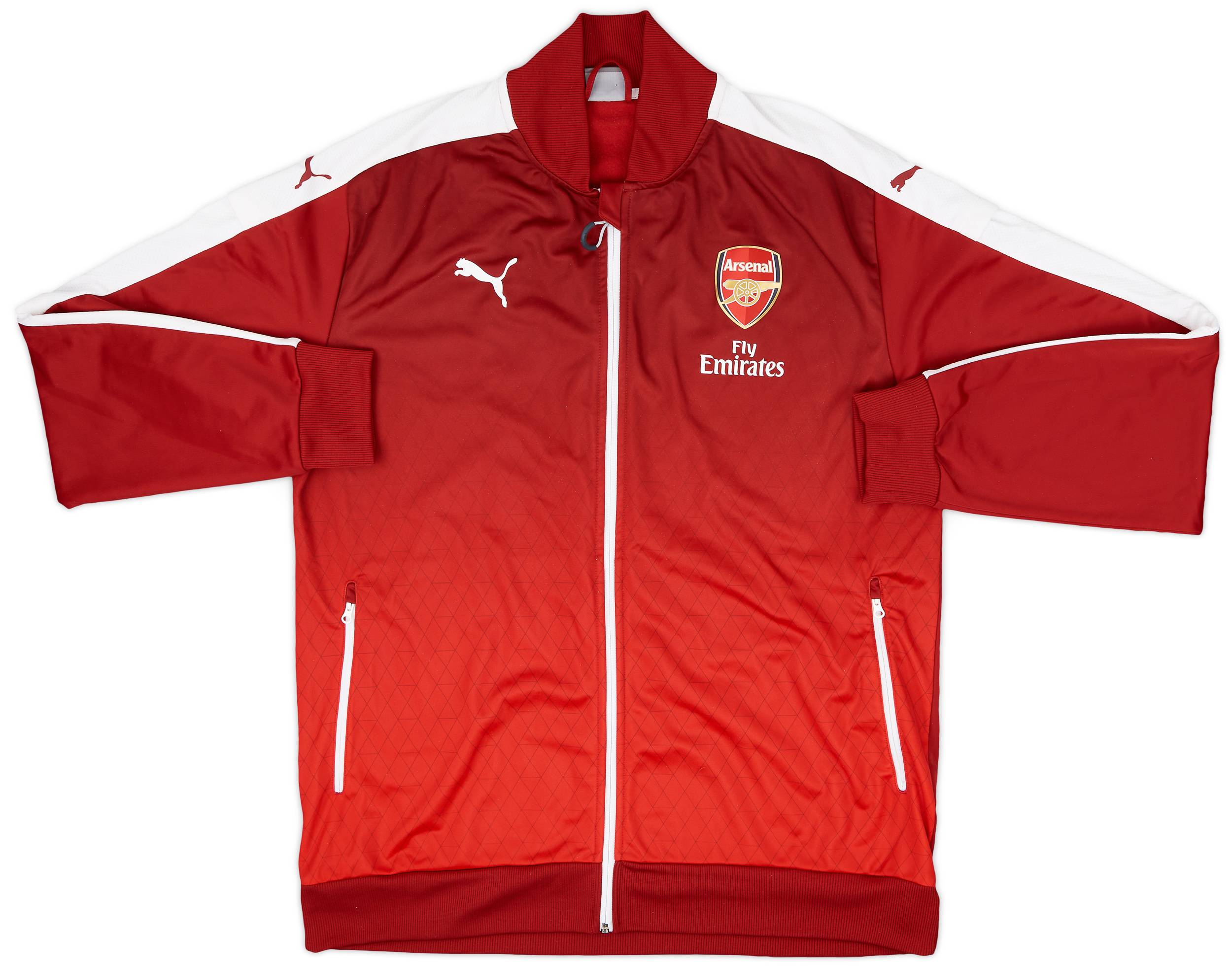 2016-17 Arsenal Puma Track Jacket - 8/10 - (XL)