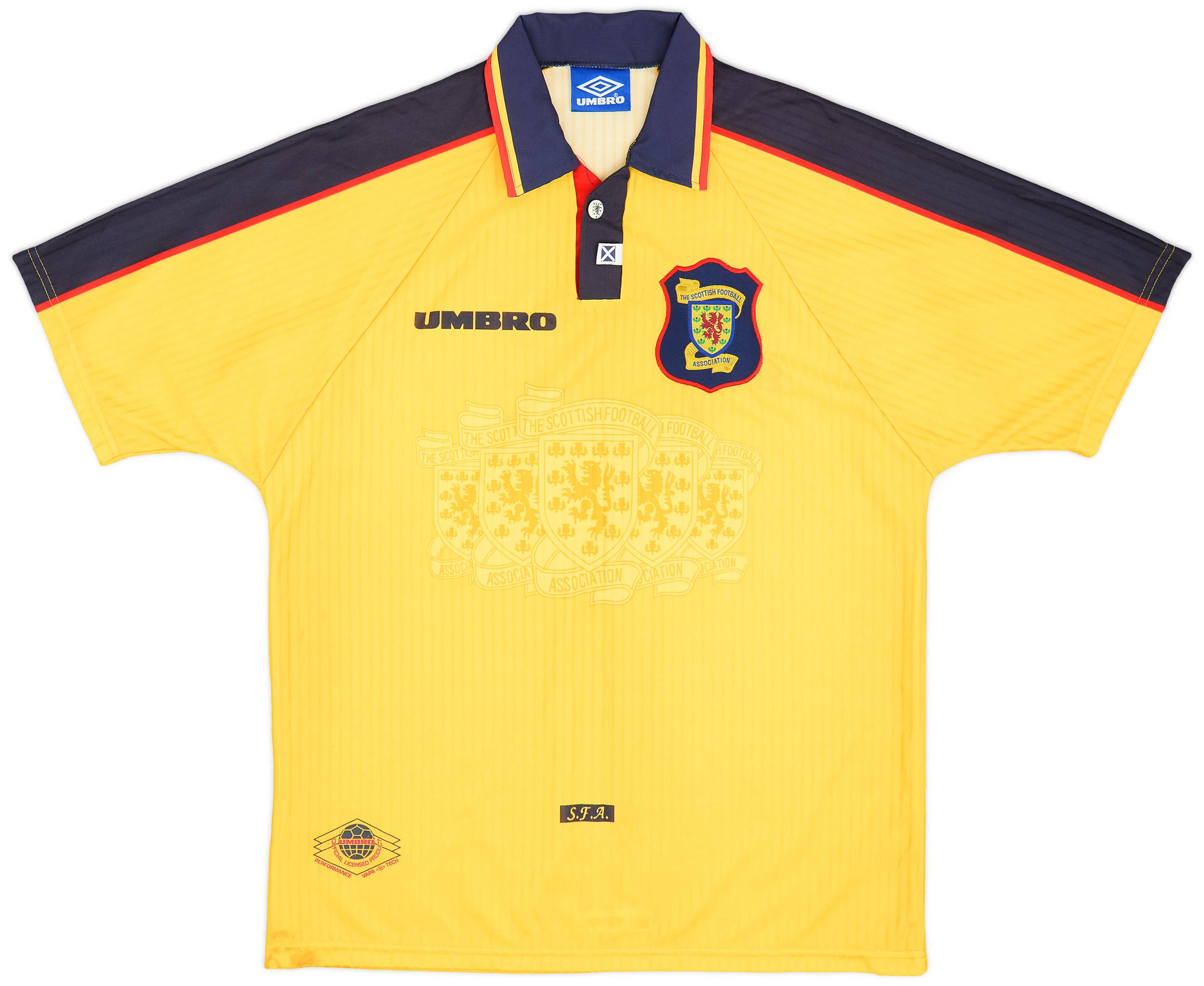 1996-99 Scotland Away Shirt - 8/10 - (L)