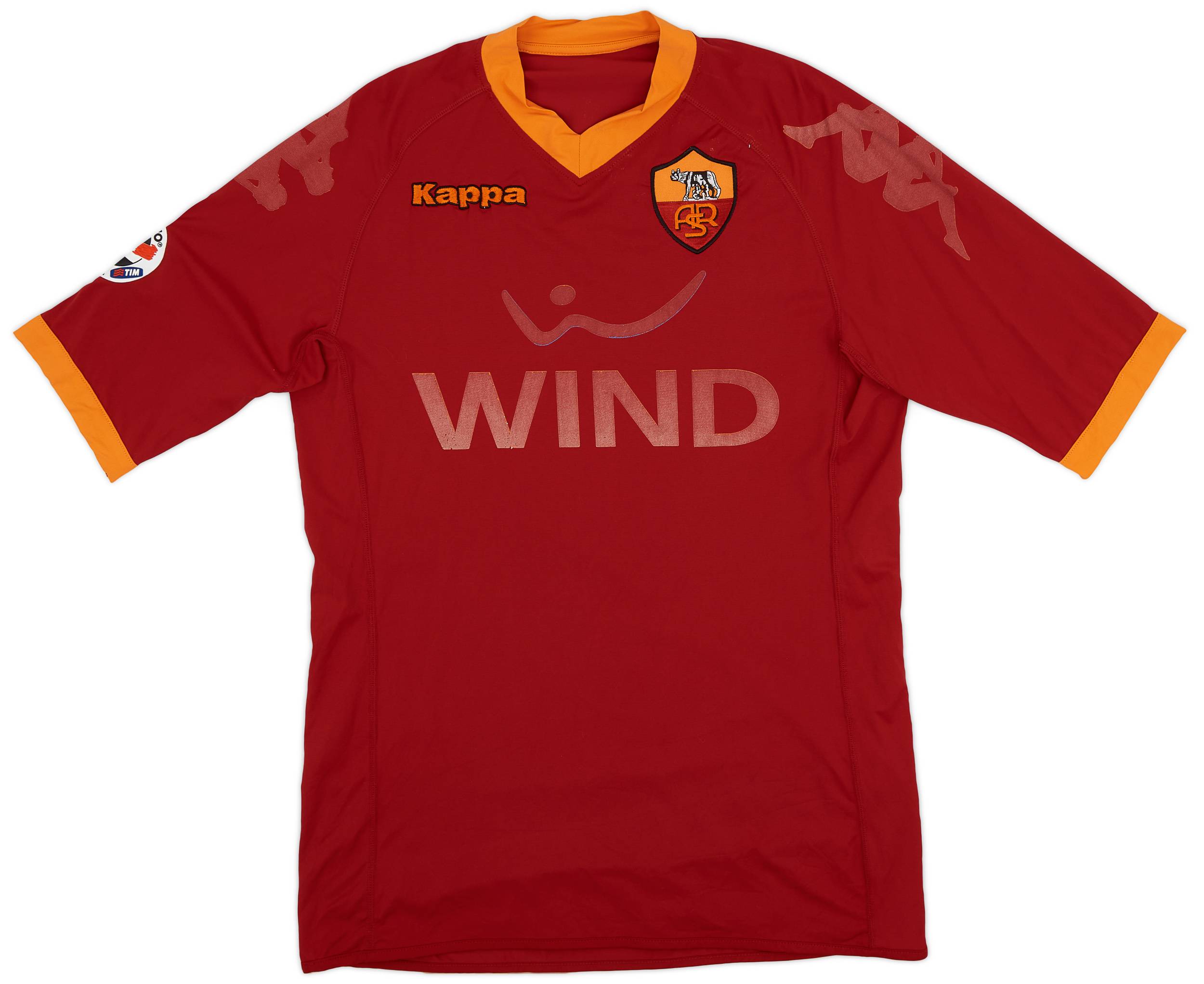 2012-13 Roma Home Shirt - 3/10 - (S)