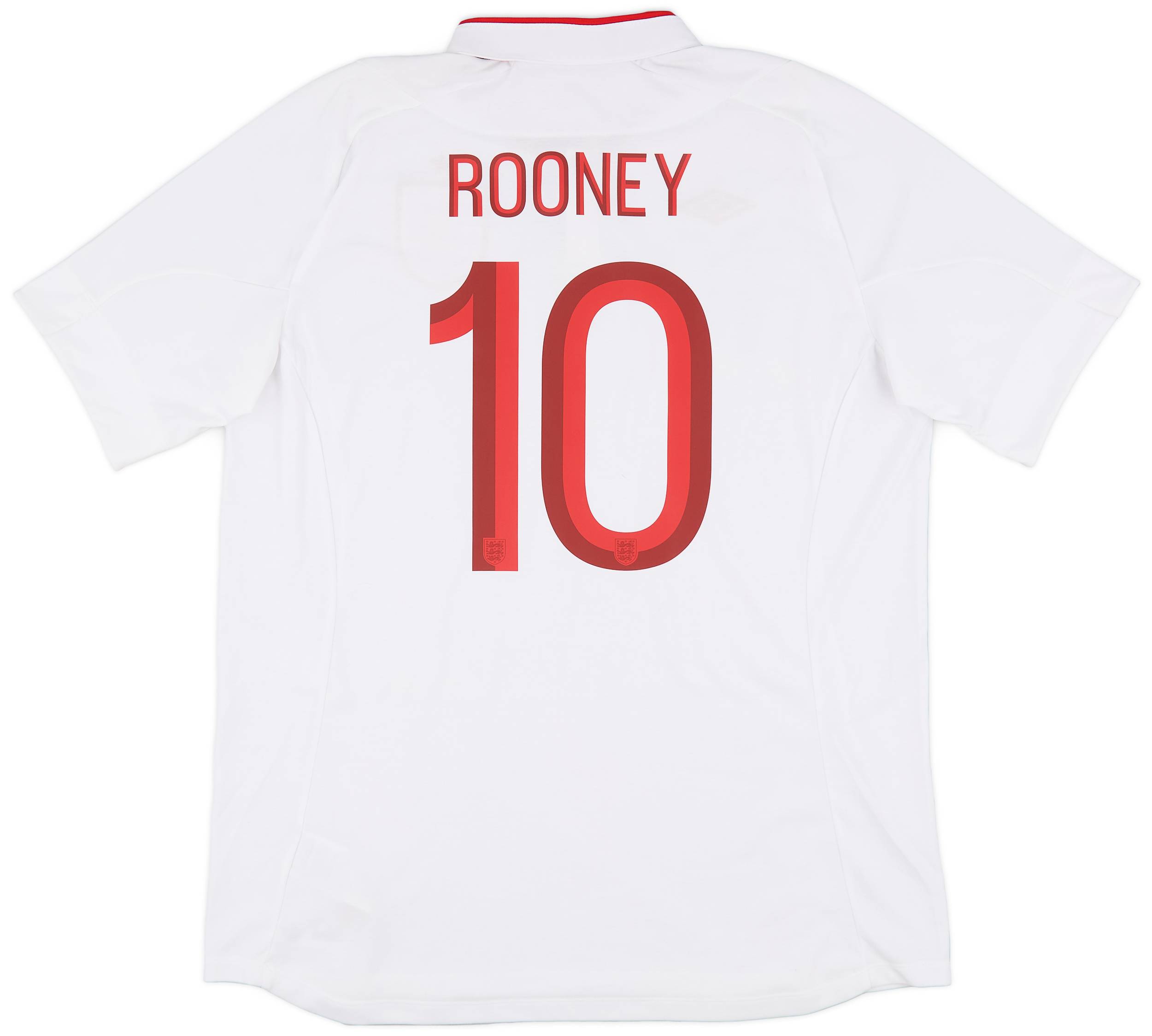 2012-13 England Home Shirt Rooney #10 (XL)