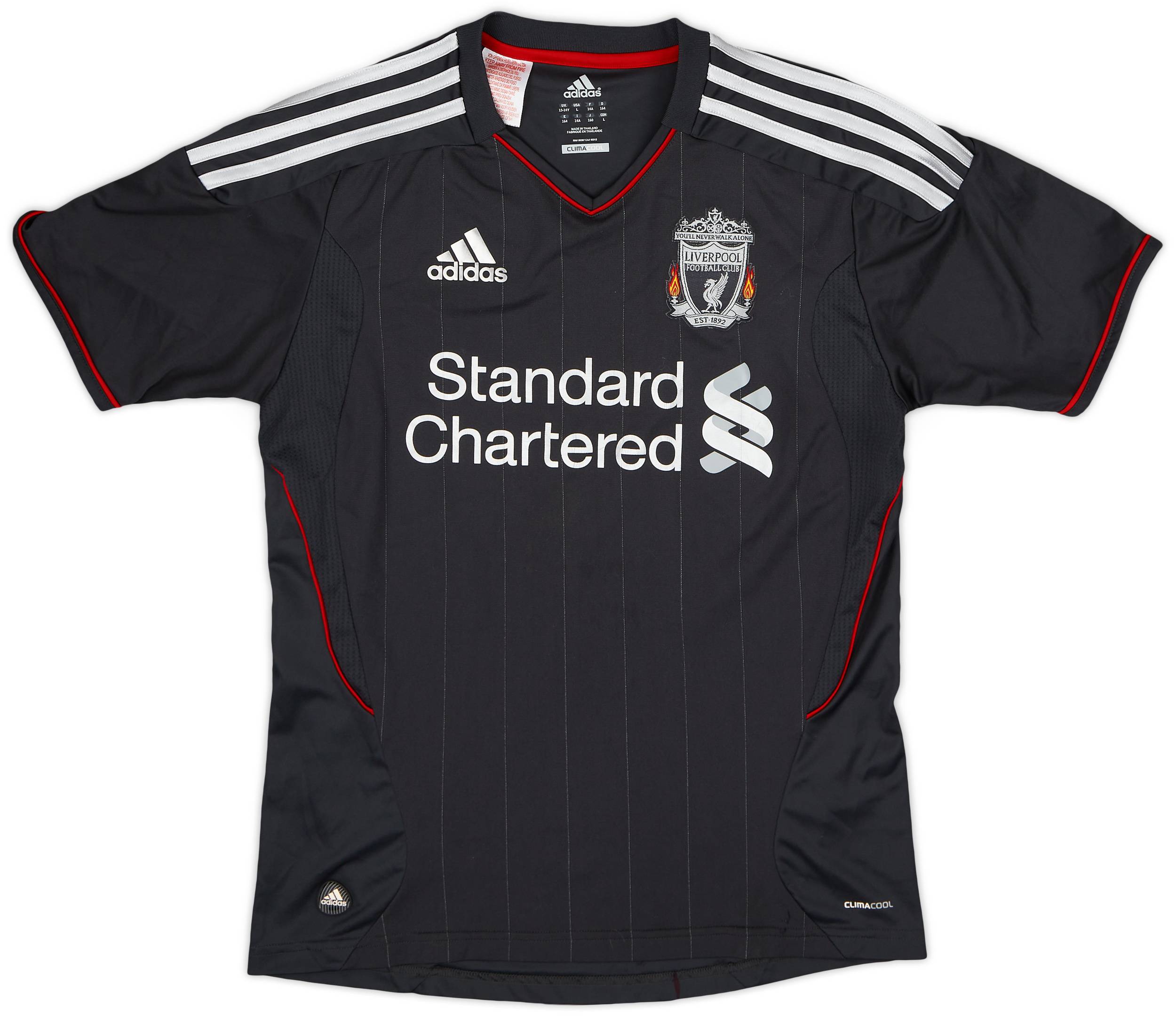 2011-12 Liverpool Away Shirt - 7/10 - (L.Boys)