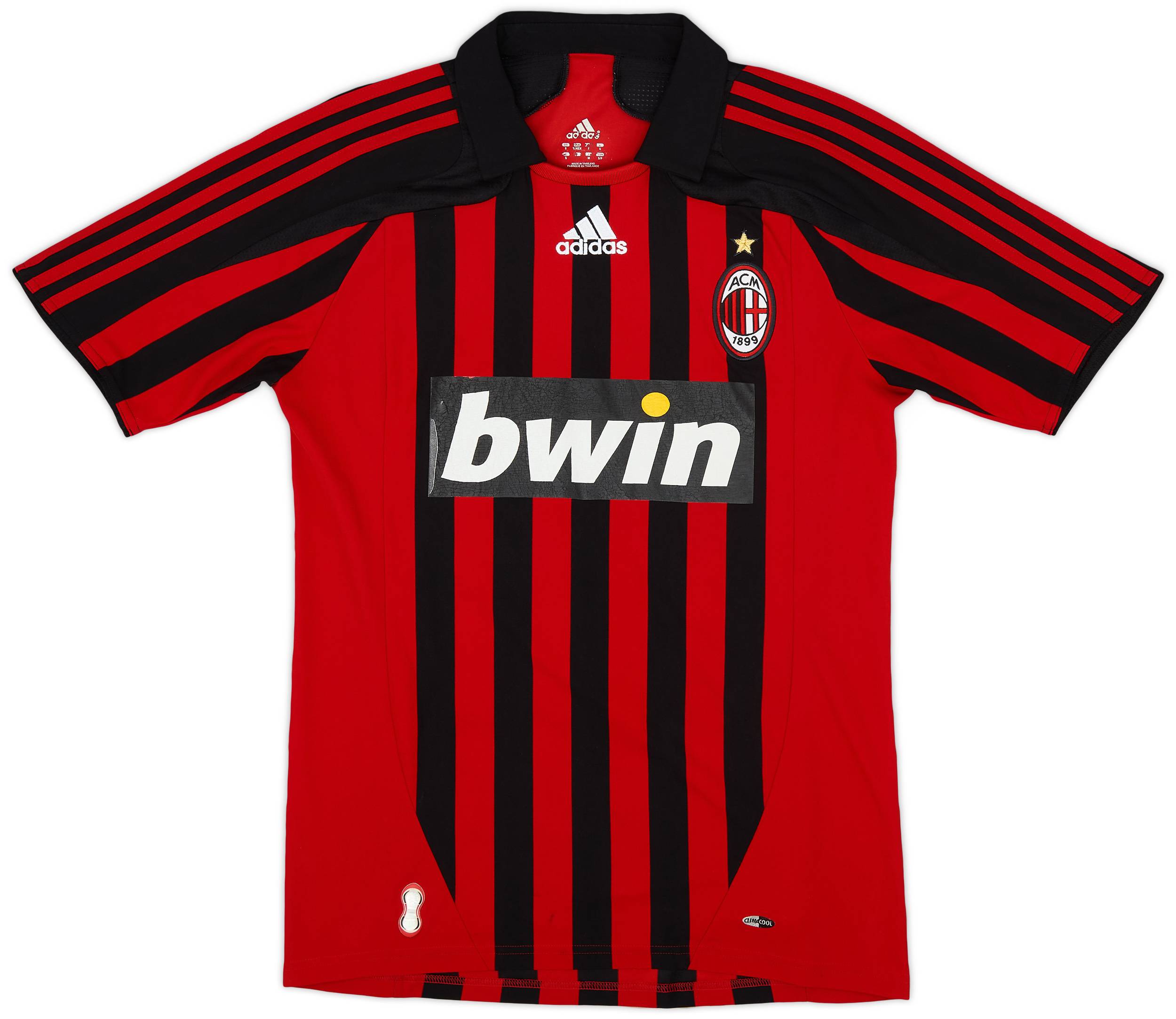 kaka 2007-08 AC Milan Home Shirt Kaka #22 - 6/10 - (S)