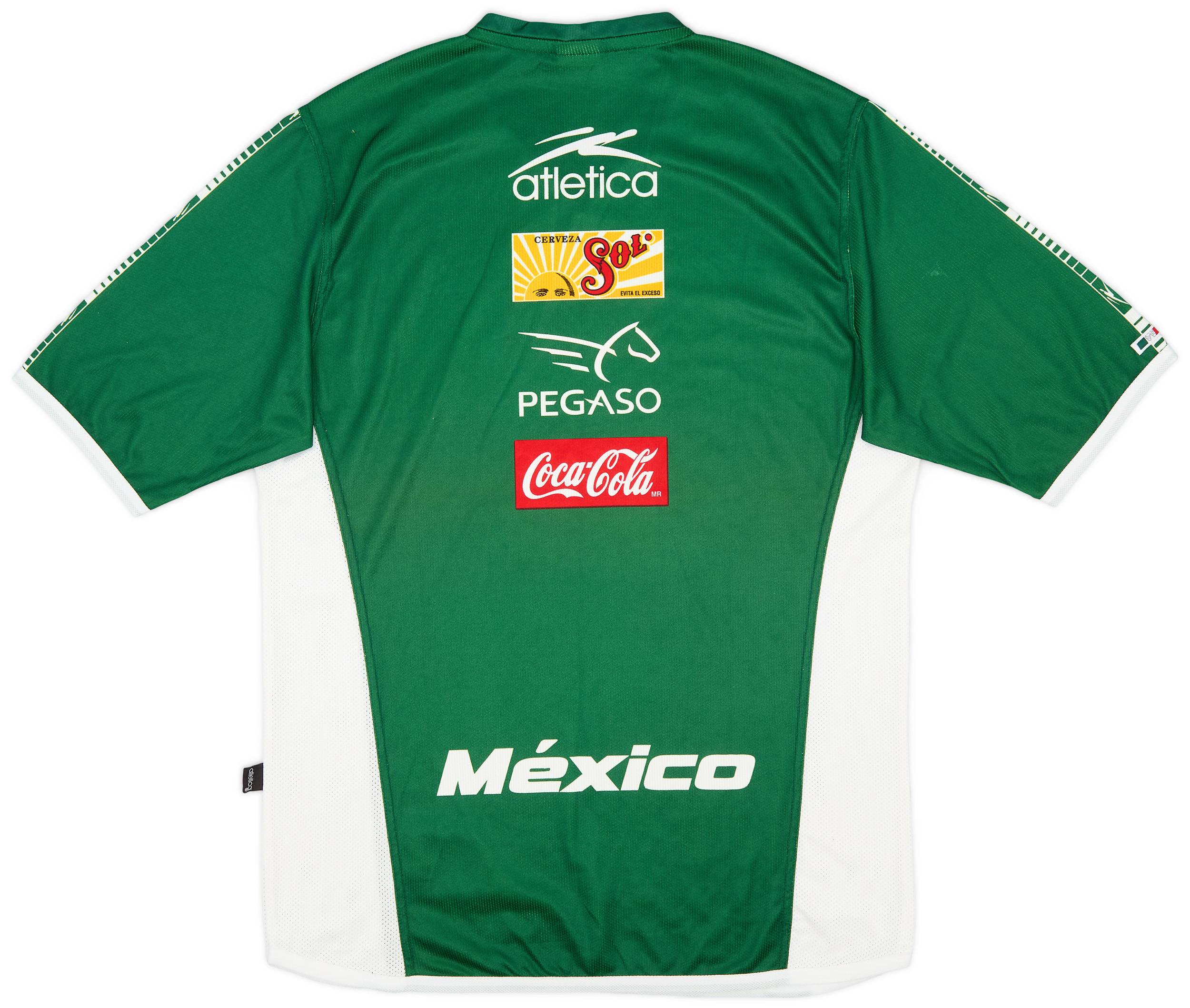 Mexico National Team Atletica Jersey 2000 - 2001 Red White