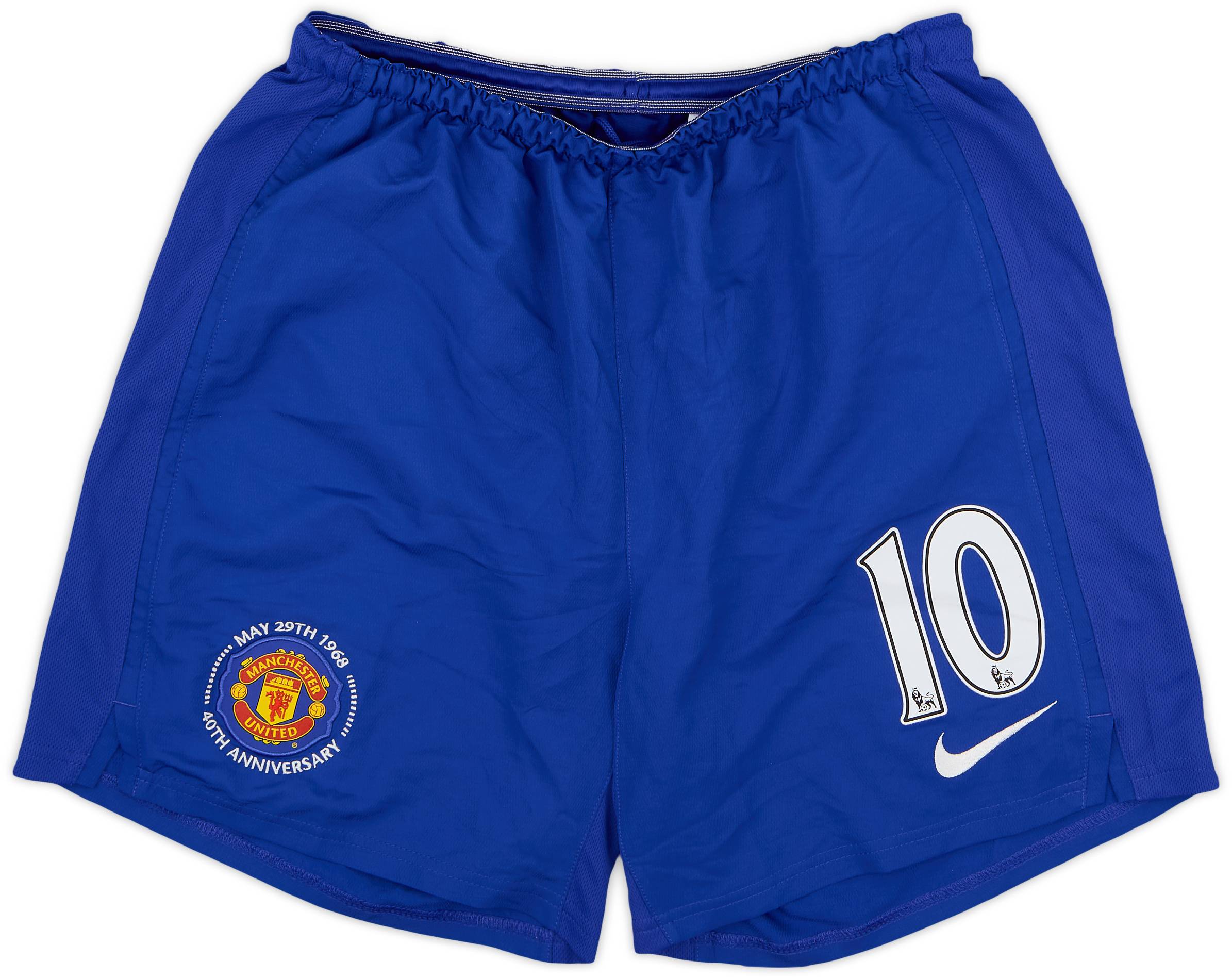 2008-09 Manchester United Third Shorts #10 (Rooney) - 8/10 - (M)