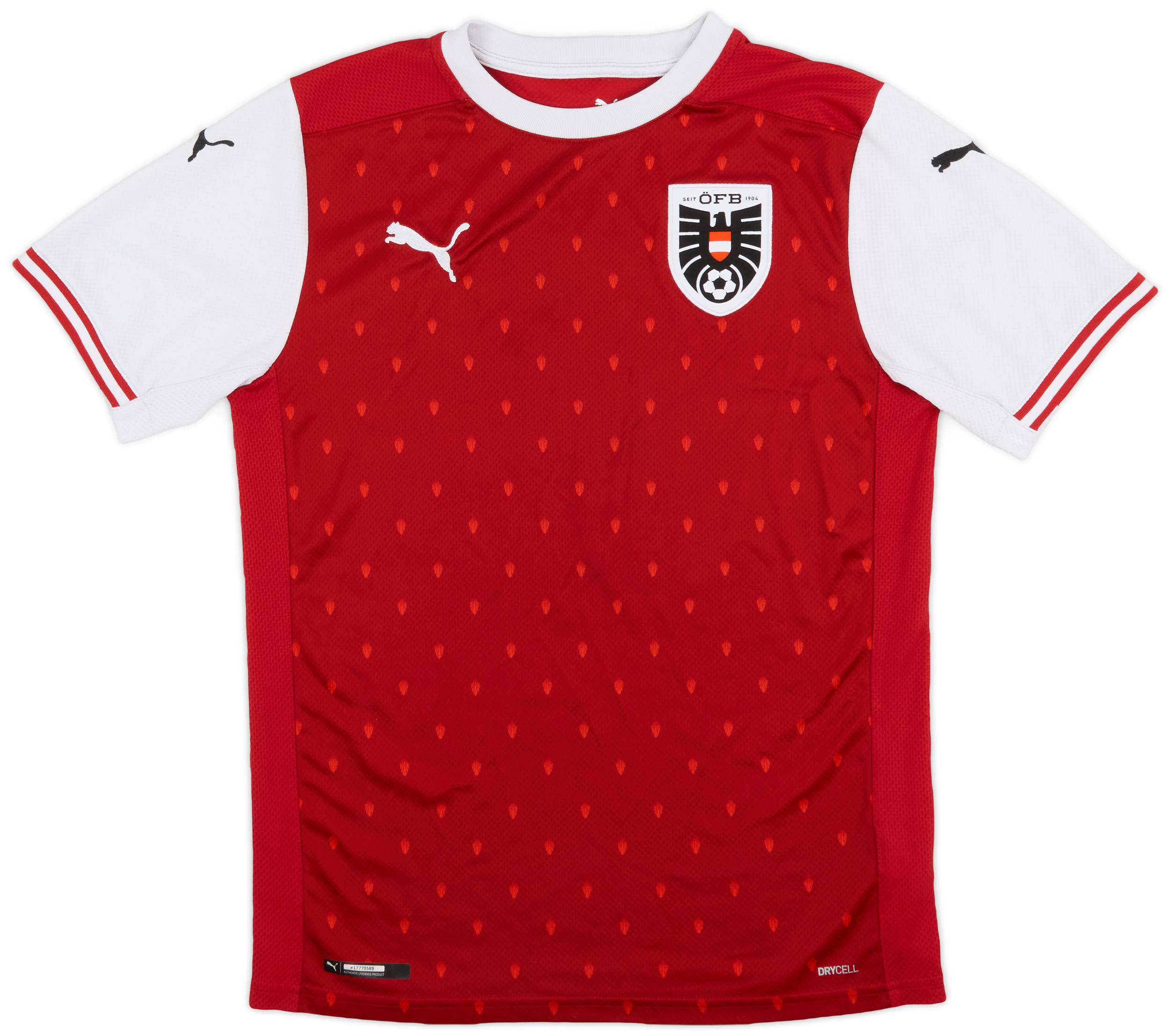 2020-22 Austria Home Shirt - 9/10 - (S)
