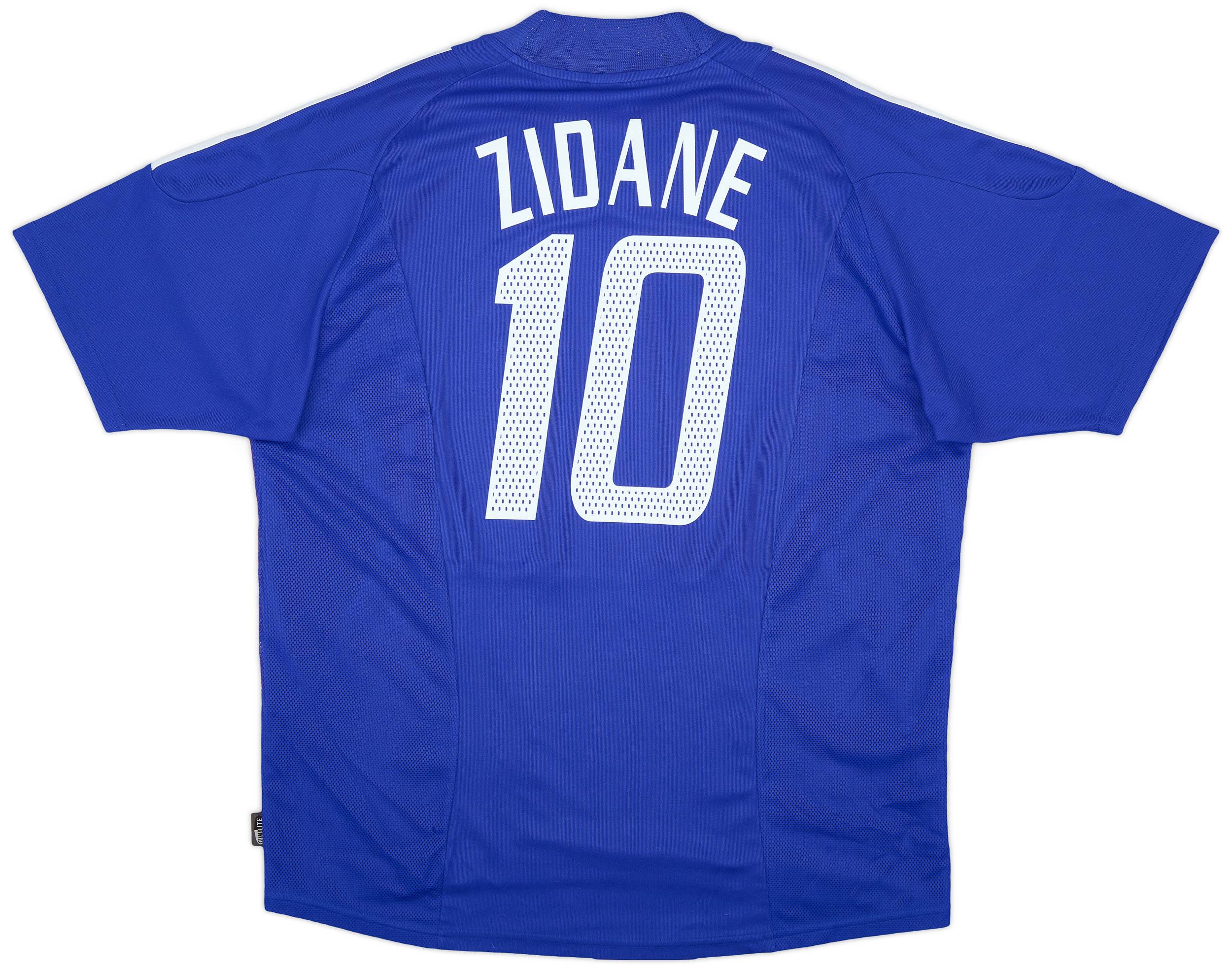 2002-04 France Home Shirt Zidane #10 - 6/10 - (XL)