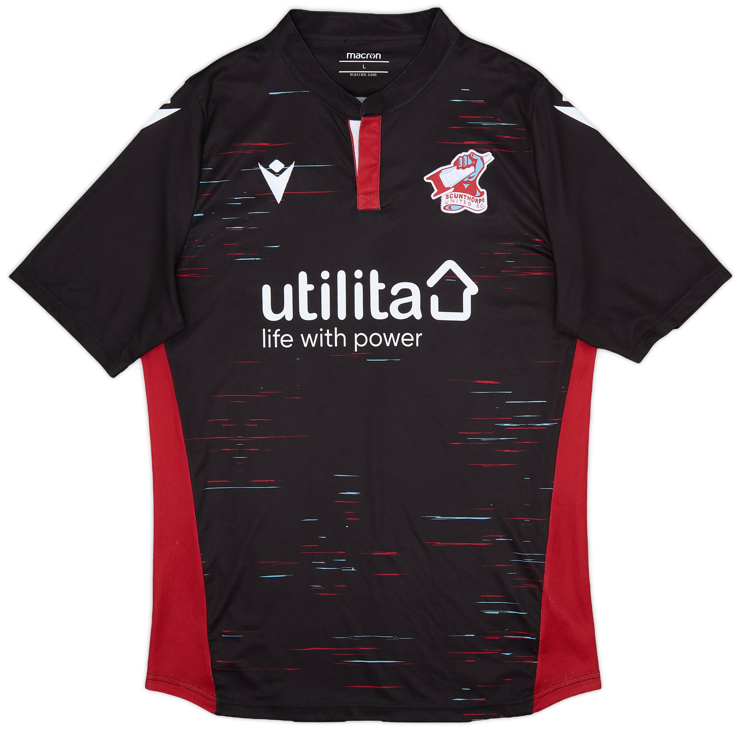 2020-21 Scunthorpe United Away Shirt - 9/10 - (L)