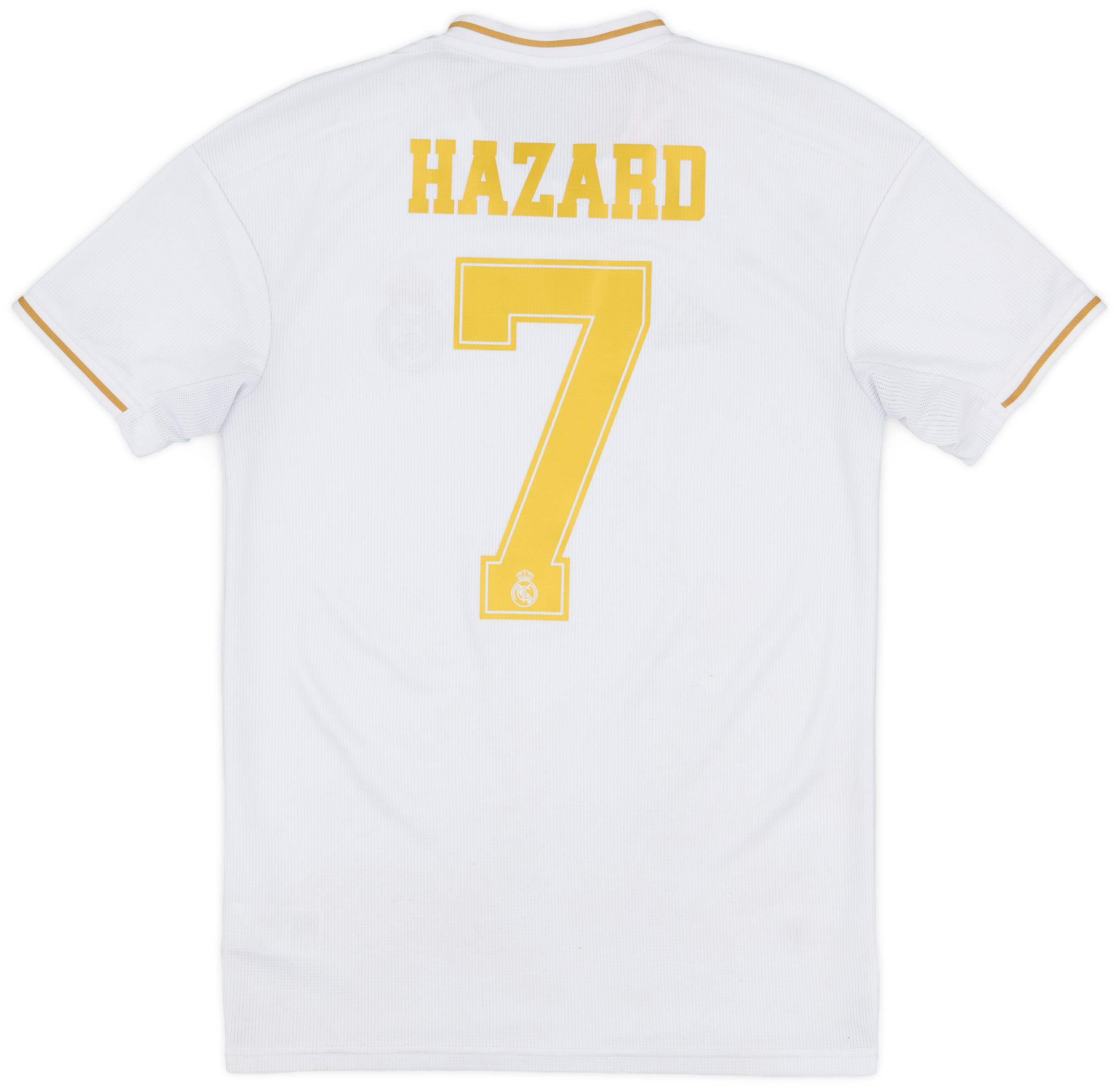 2019-20 Real Madrid Home Shirt Hazard #7 - 5/10 - (S)