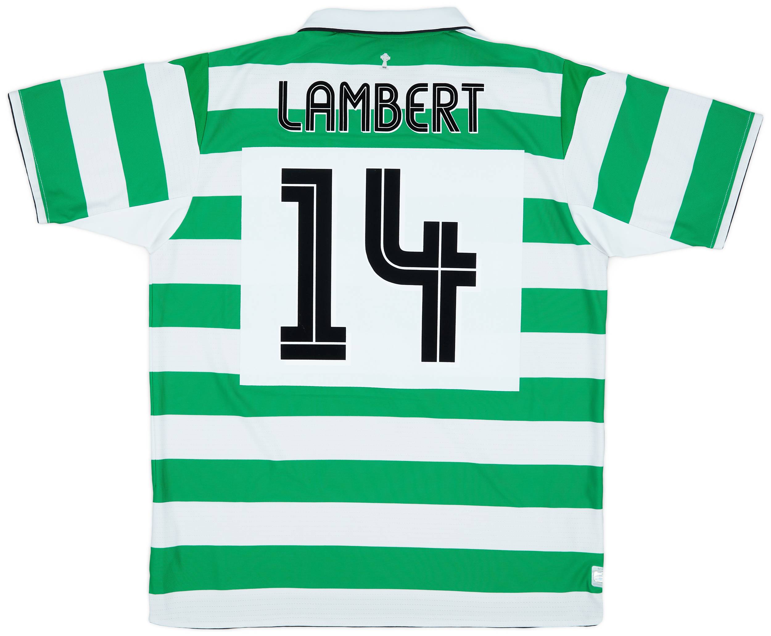 2004-05 Celtic Home Shirt Lambert #14 - 8/10 - (XL)