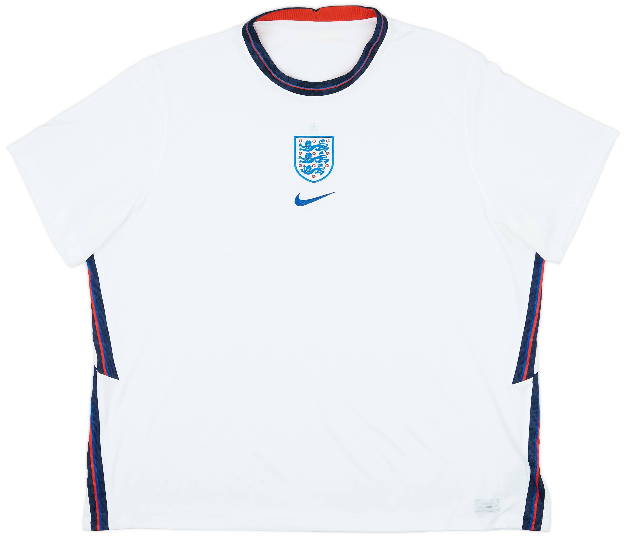 2020-22 England Home Shirt - 8/10 - (3XL)