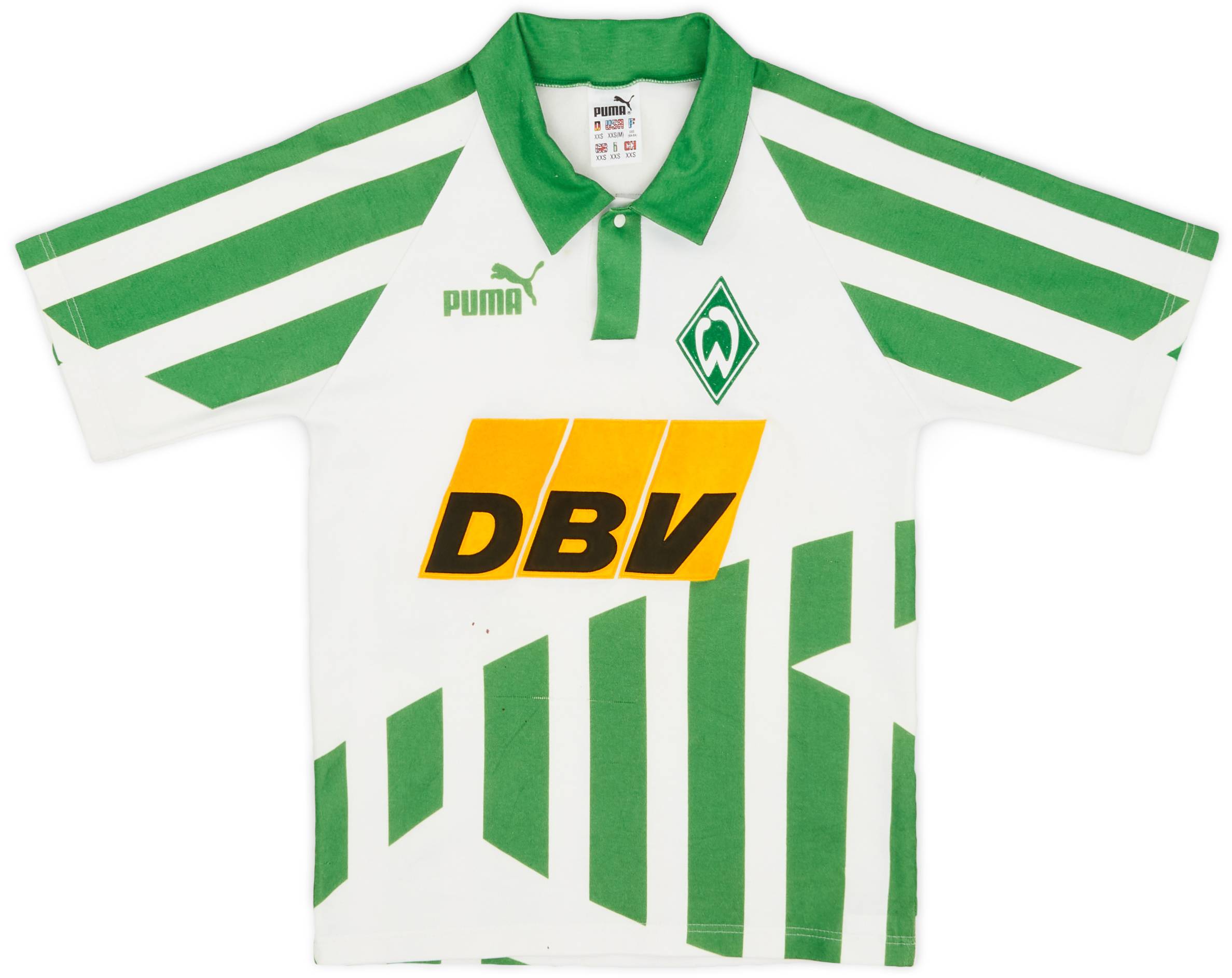 1994-95 Werder Bremen Home Shirt - 6/10 - (XS)