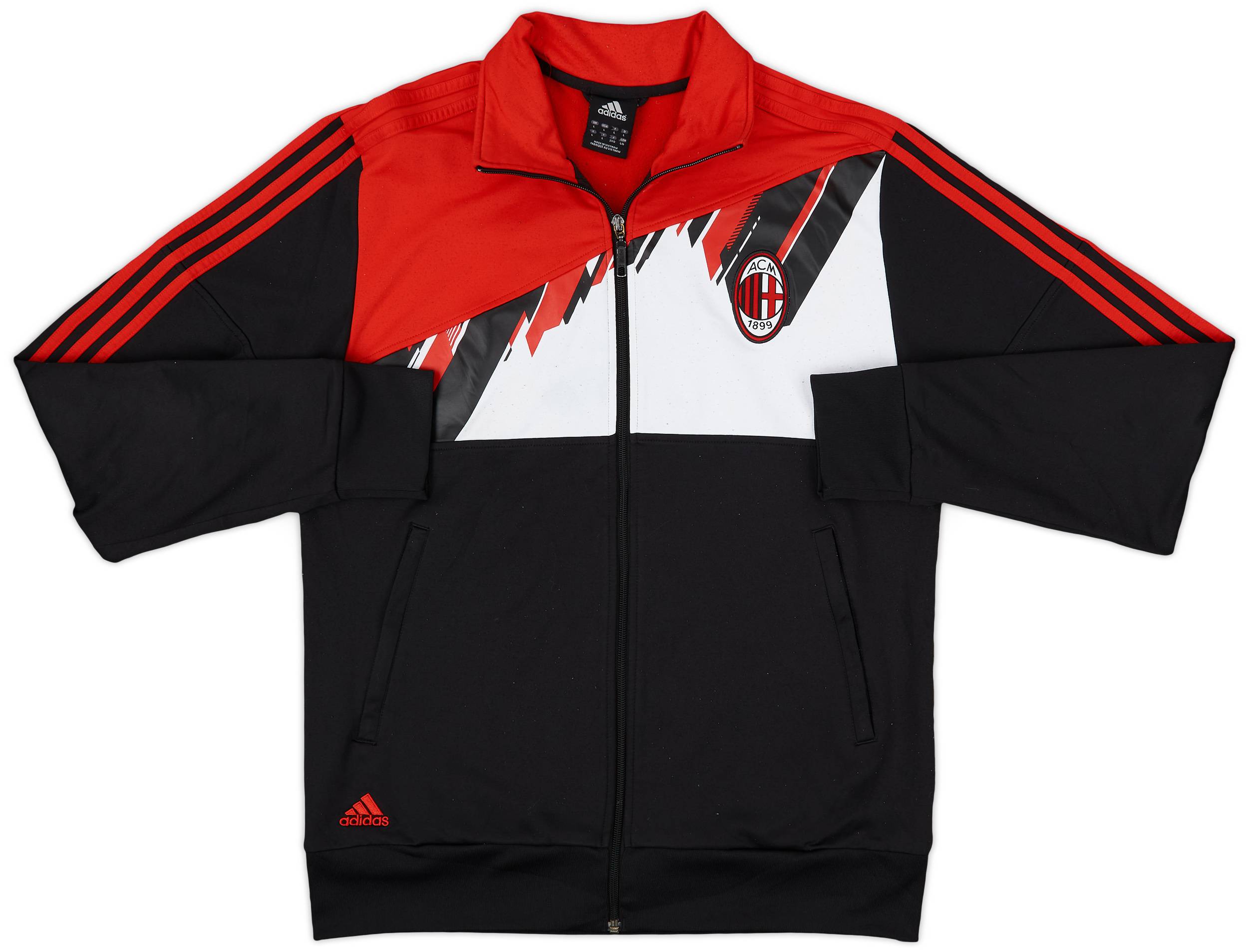 2009-10 AC Milan adidas Track Jacket - 8/10 - (L)