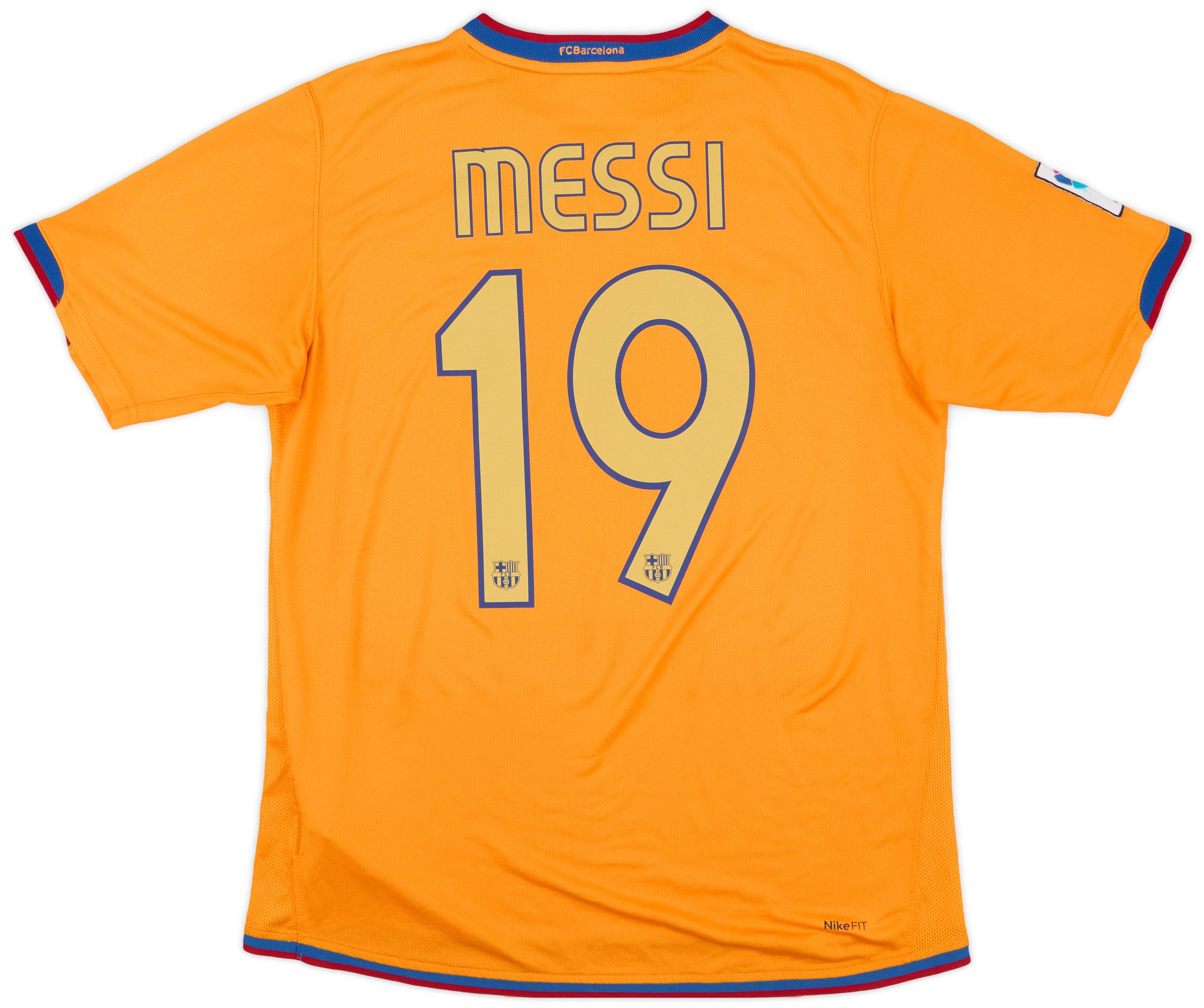 2006-08 Barcelona Away Shirt Messi #19 - 7/10 - (M)