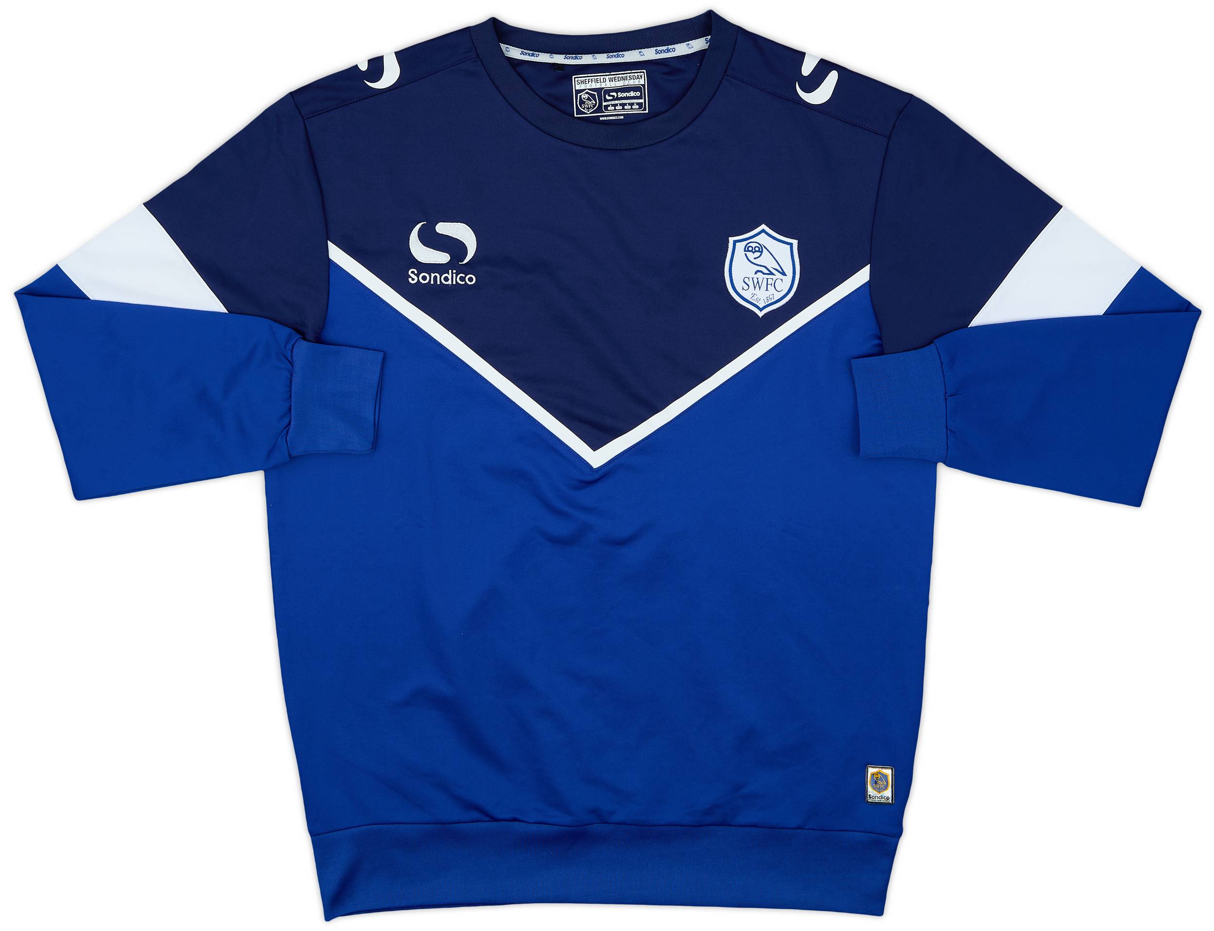2014-15 Sheffield Wednesday Sondico Sweat Top - 7/10 - (S)