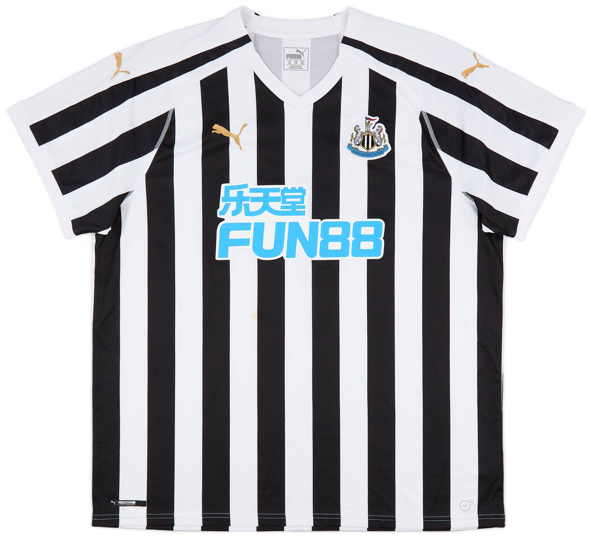 2018-19 Newcastle Home Shirt - 6/10 - (3XL)