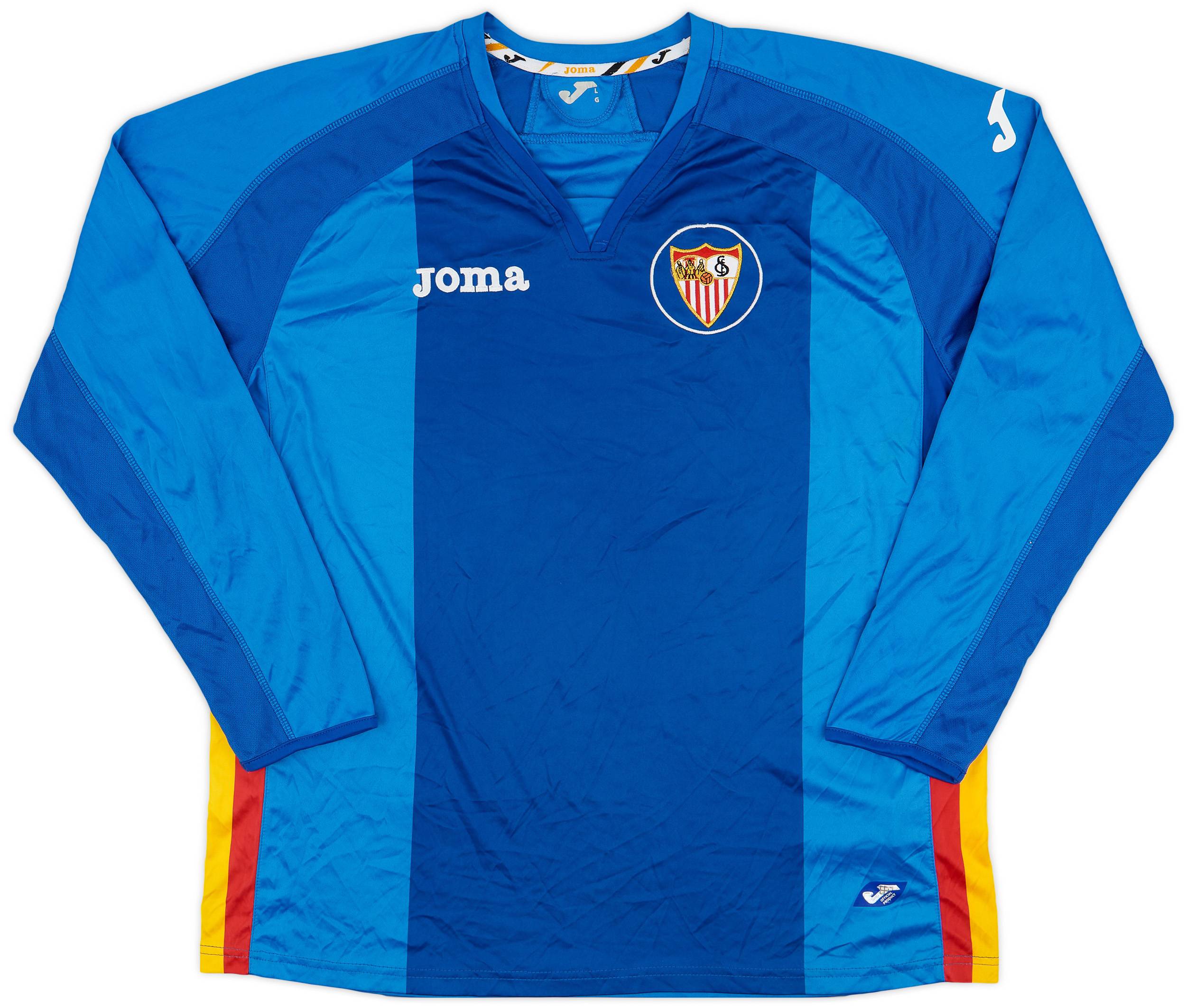 2010-11 Sevilla European Away L/S Shirt - 8/10 - (L)