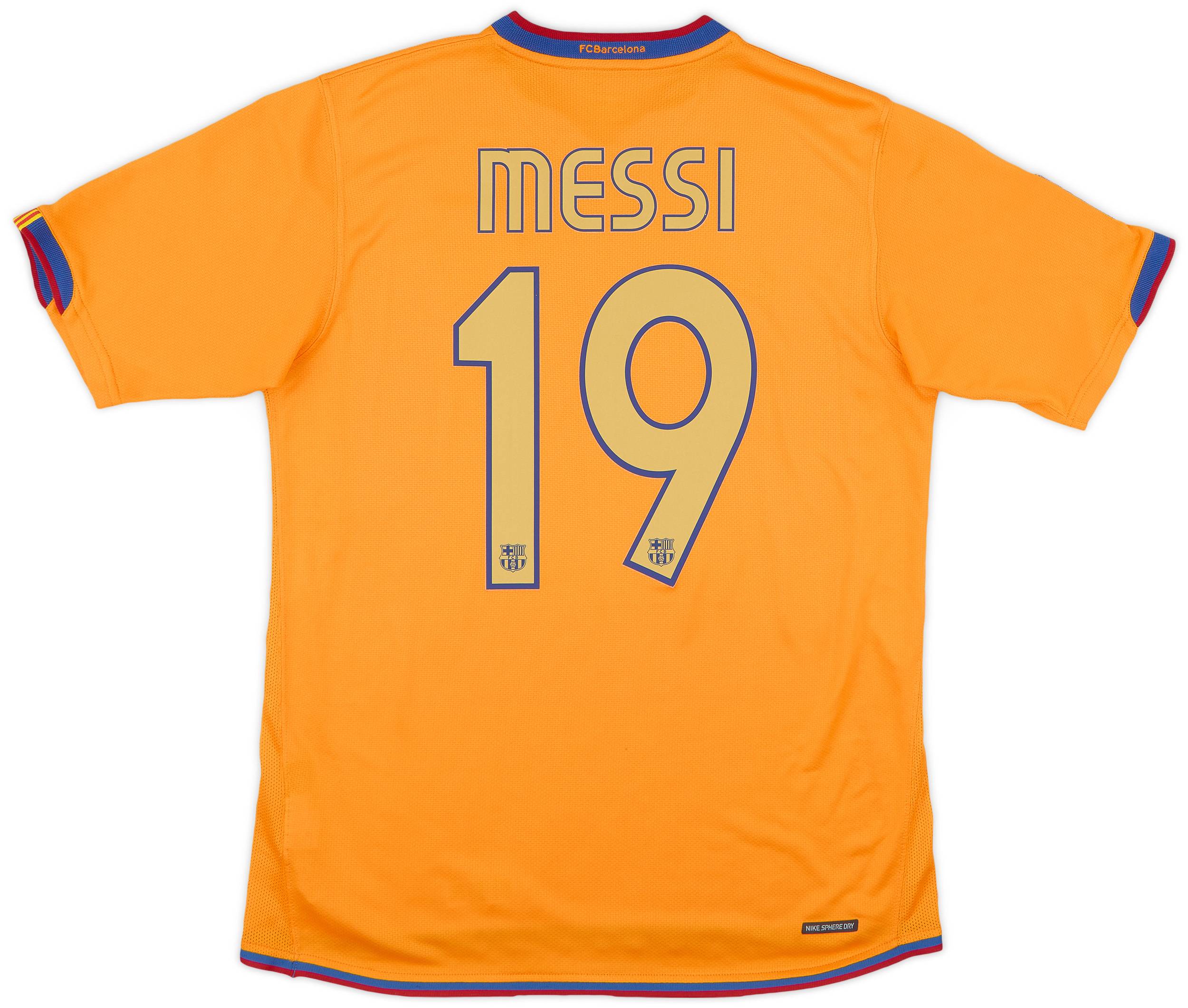 2006-08 Barcelona Away Shirt Messi #19 - 9/10 - (M)