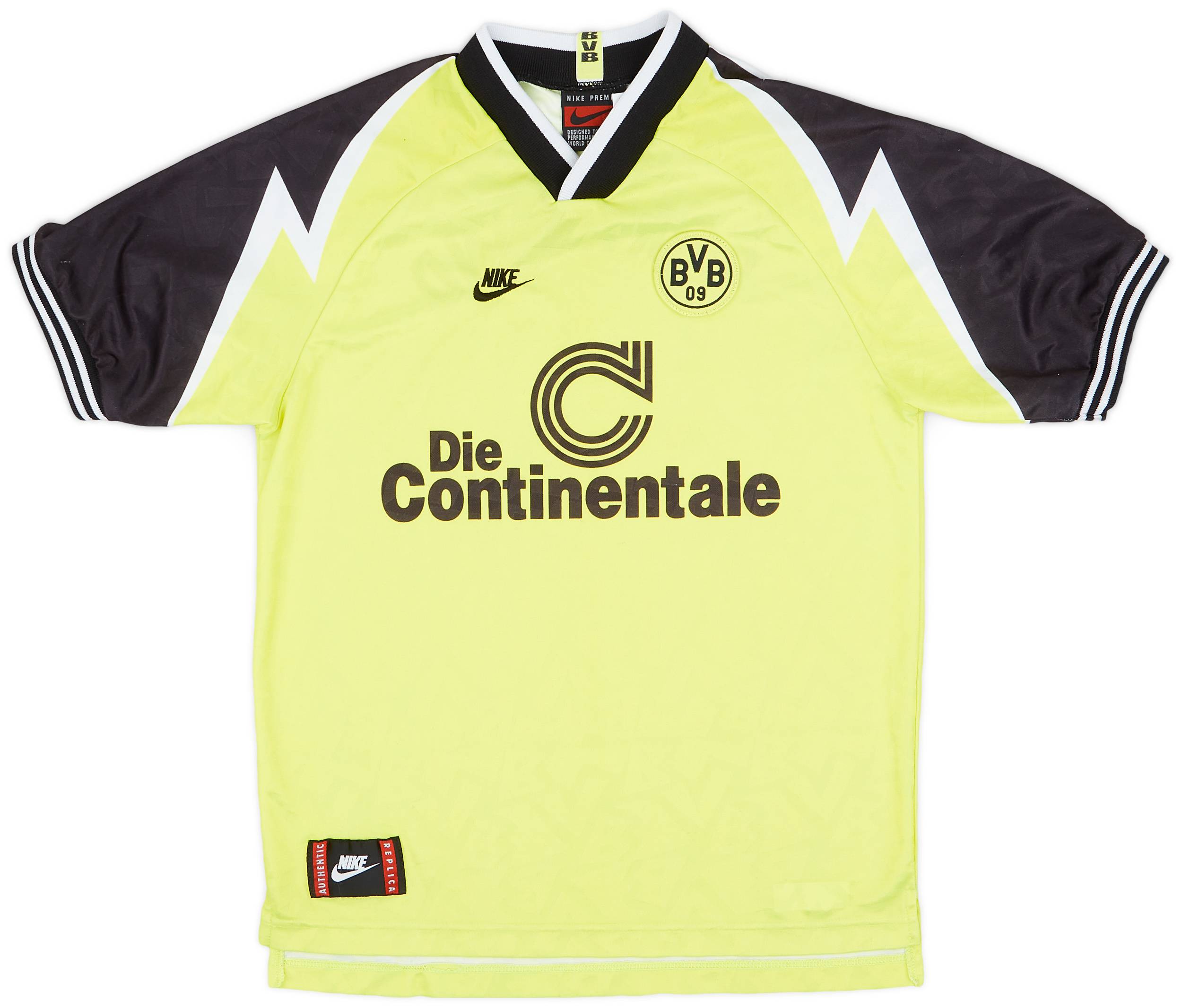 1995-96 Borussia Dortmund Home Shirt - 9/10 - (XL.Boys)