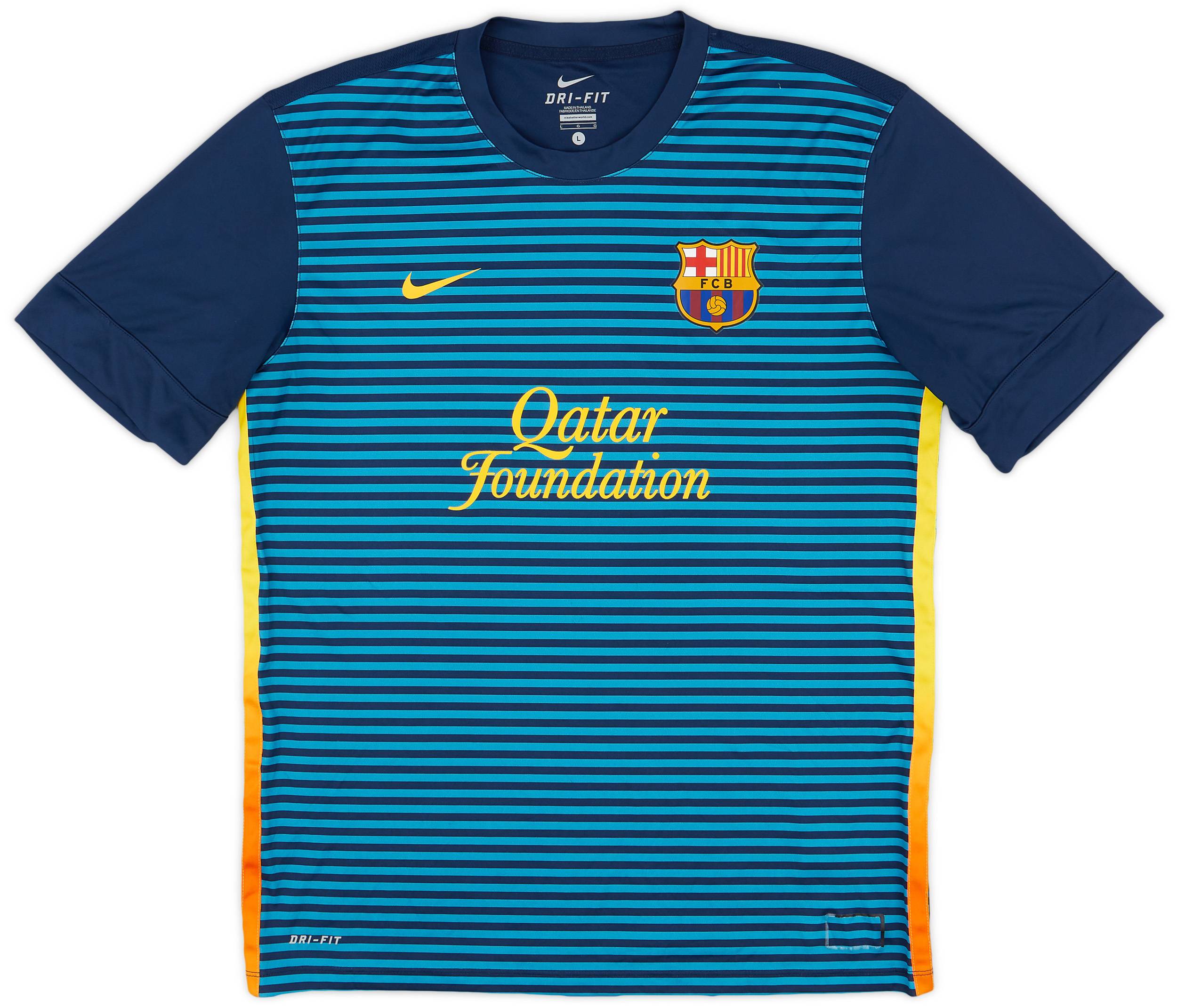 2012-13 Barcelona Nike Training Shirt - 8/10 - (L)
